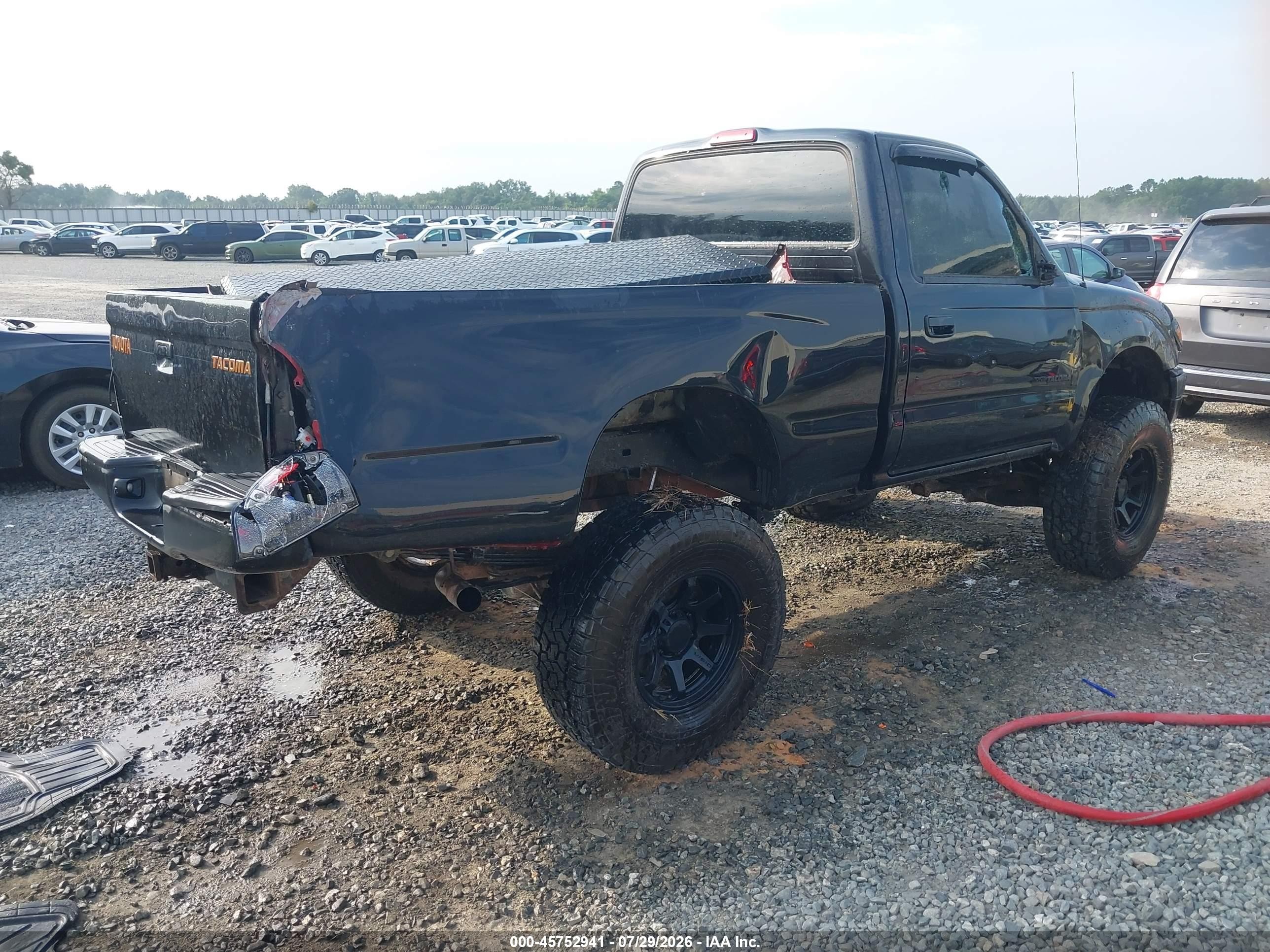 2004 Toyota Tacoma   Black vin: 5TEPM62N24Z379040