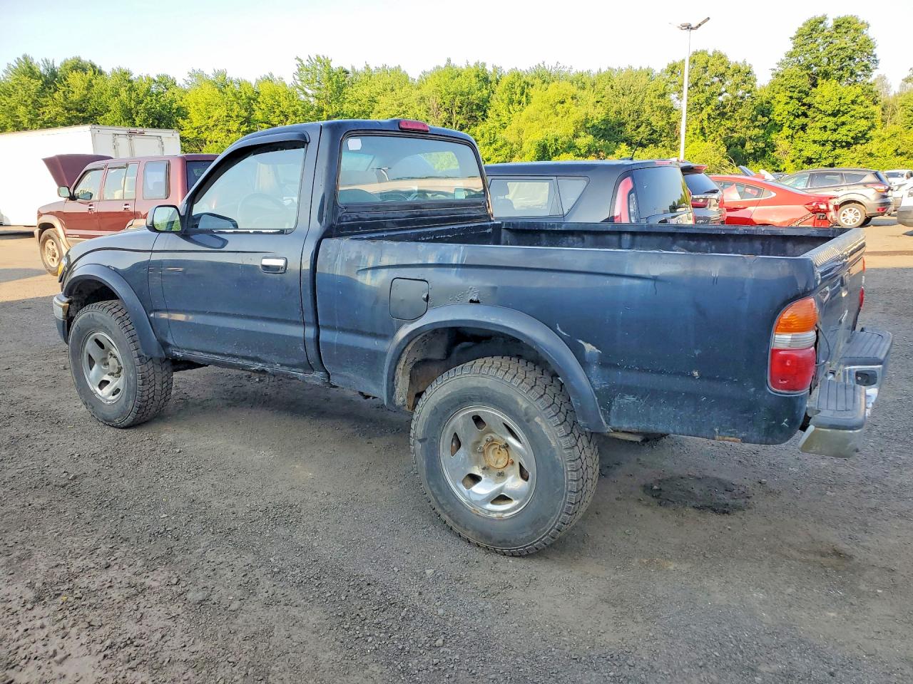 2001 Toyota Tacoma Base Black vin: 5TEPM62N41Z724340