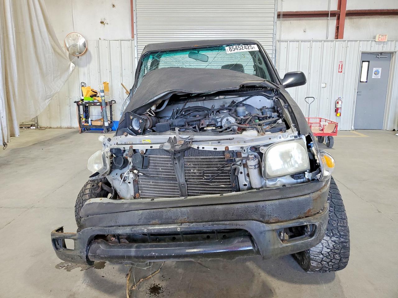 2002 Toyota Tacoma Base Black vin: 5TEPM62N42Z028630