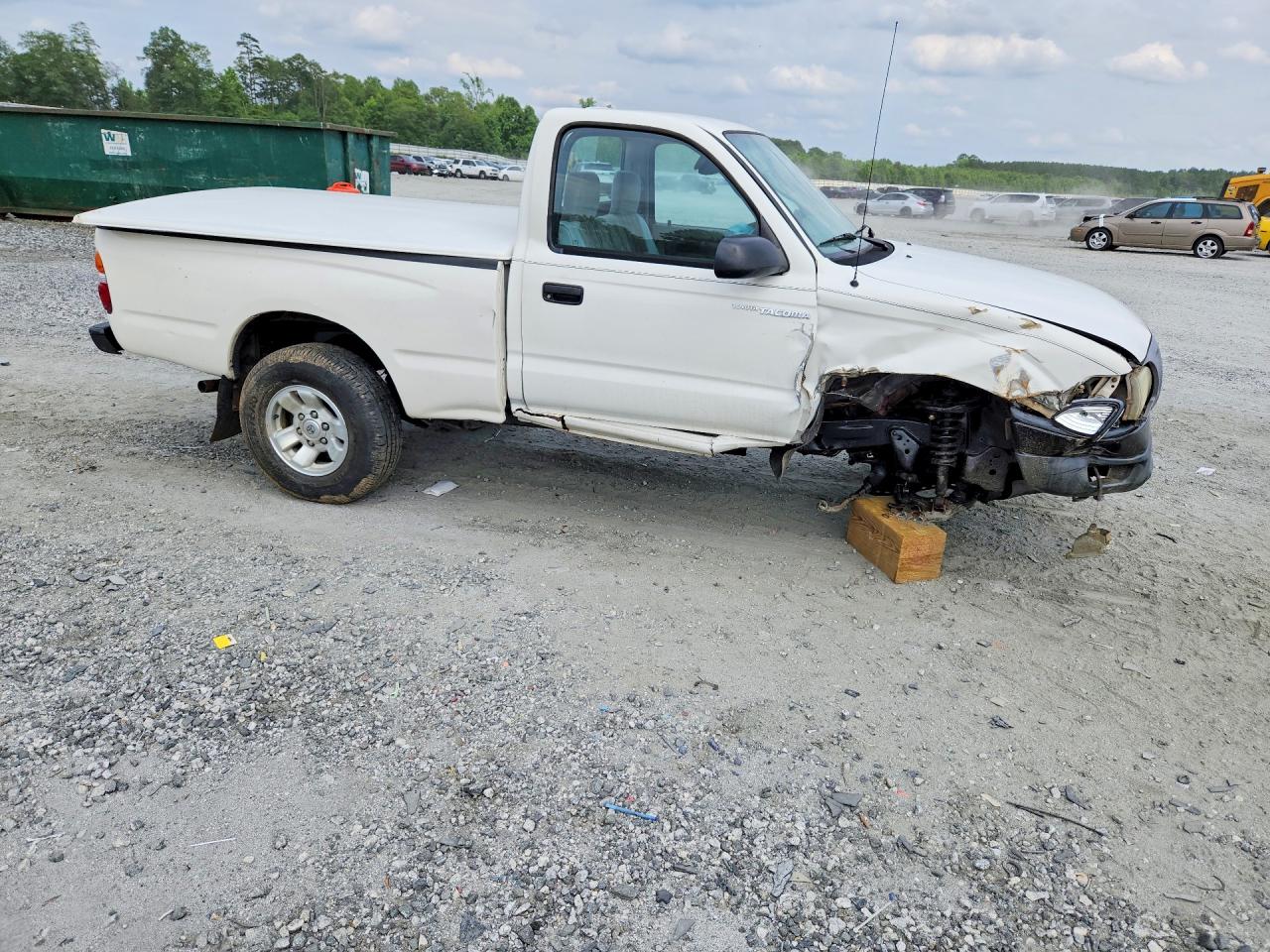 2002 Toyota Tacoma Base Белый vin: 5TEPM62N52Z009729