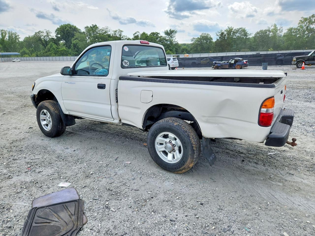 2002 Toyota Tacoma Base Белый vin: 5TEPM62N52Z009729