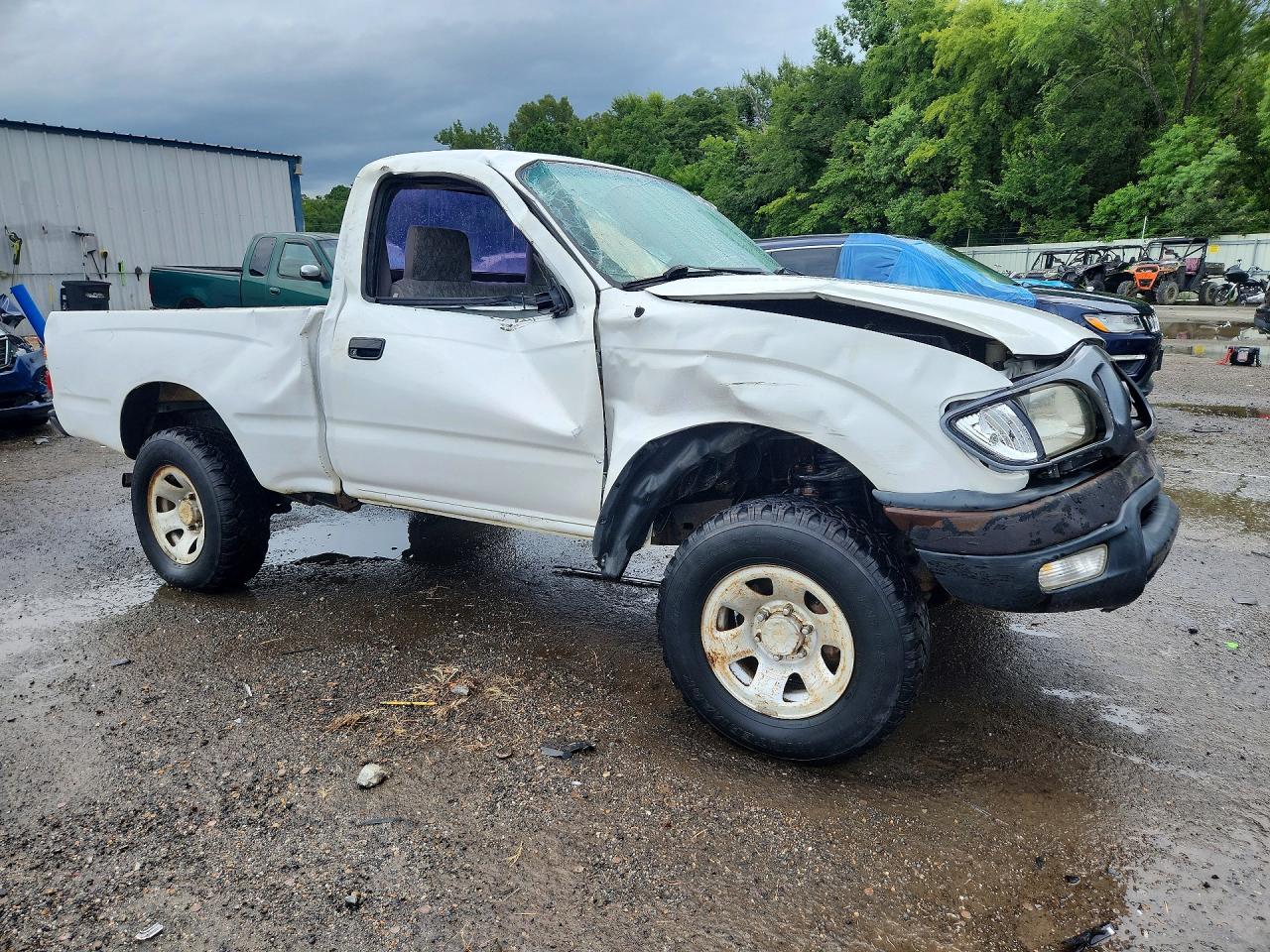 2004 Toyota Tacoma Base Белый vin: 5TEPM62N74Z462799