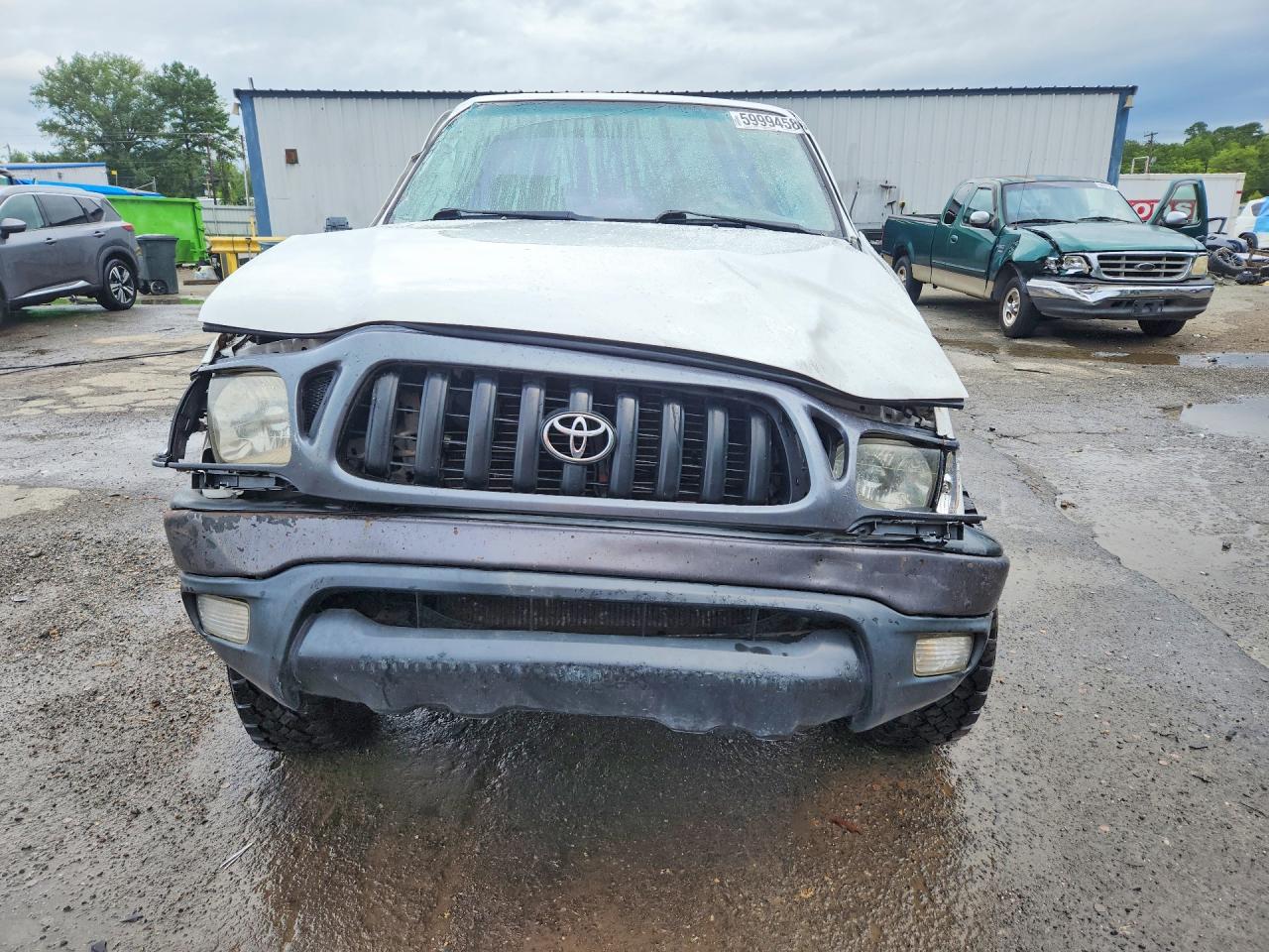 2004 Toyota Tacoma Base Белый vin: 5TEPM62N74Z462799