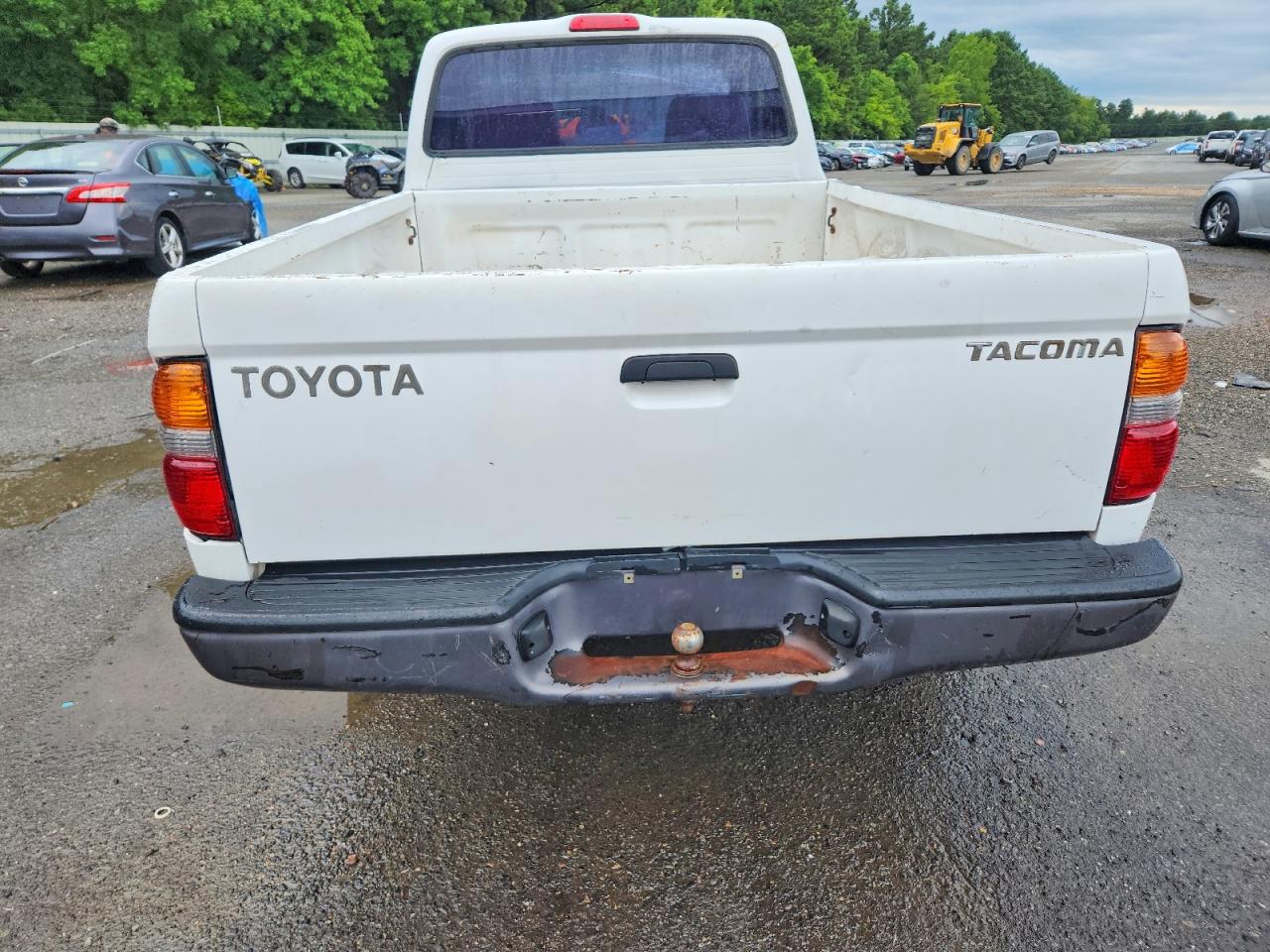 2004 Toyota Tacoma Base Белый vin: 5TEPM62N74Z462799
