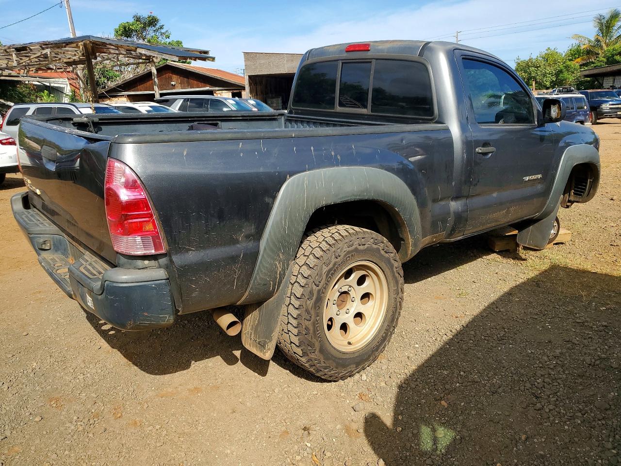 2009 Toyota Tacoma Base Gray vin: 5TEPX42N09Z611105