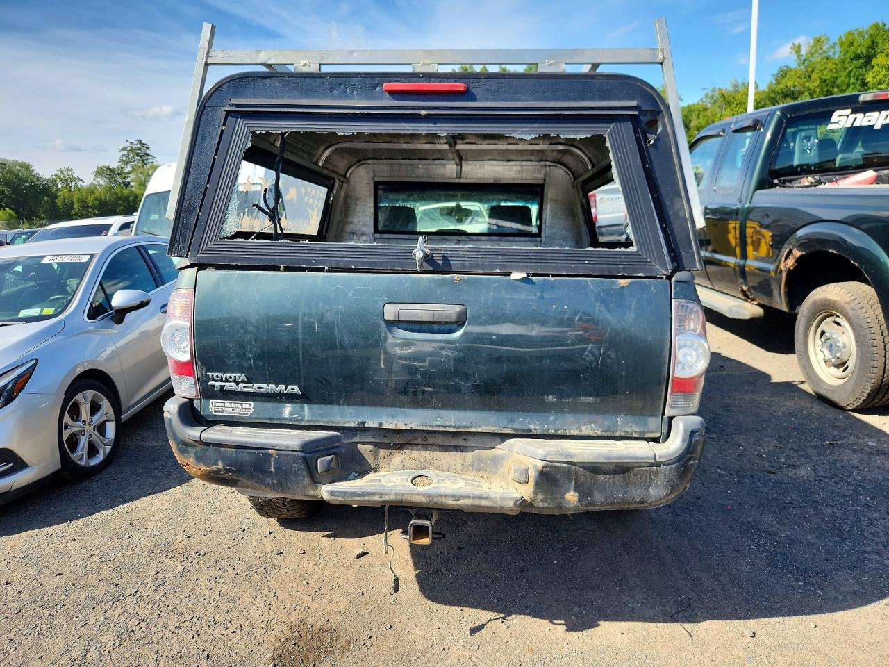 2009 Toyota Tacoma Base Green vin: 5TEPX42N19Z603949