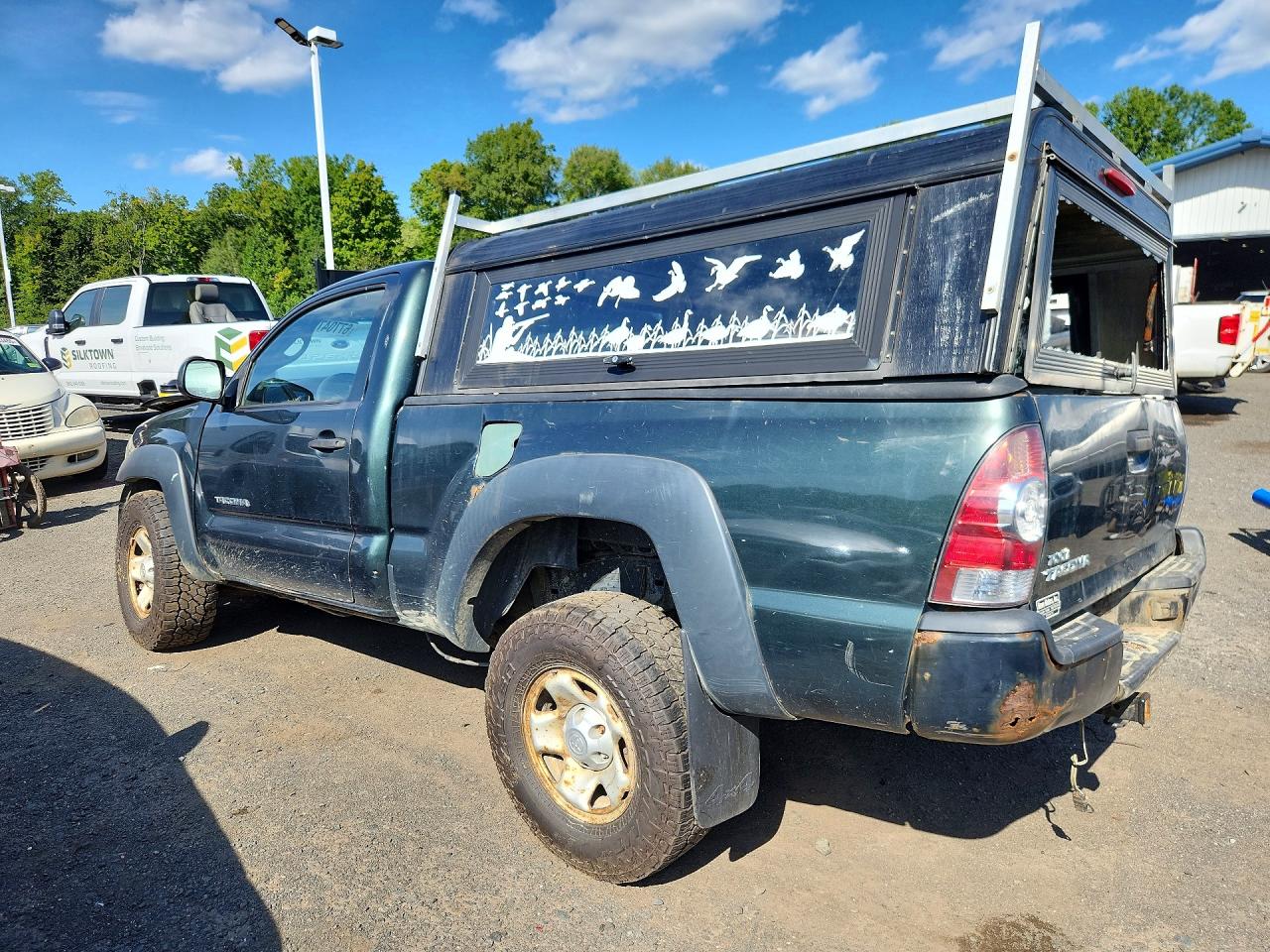 2009 Toyota Tacoma Base Green vin: 5TEPX42N19Z603949