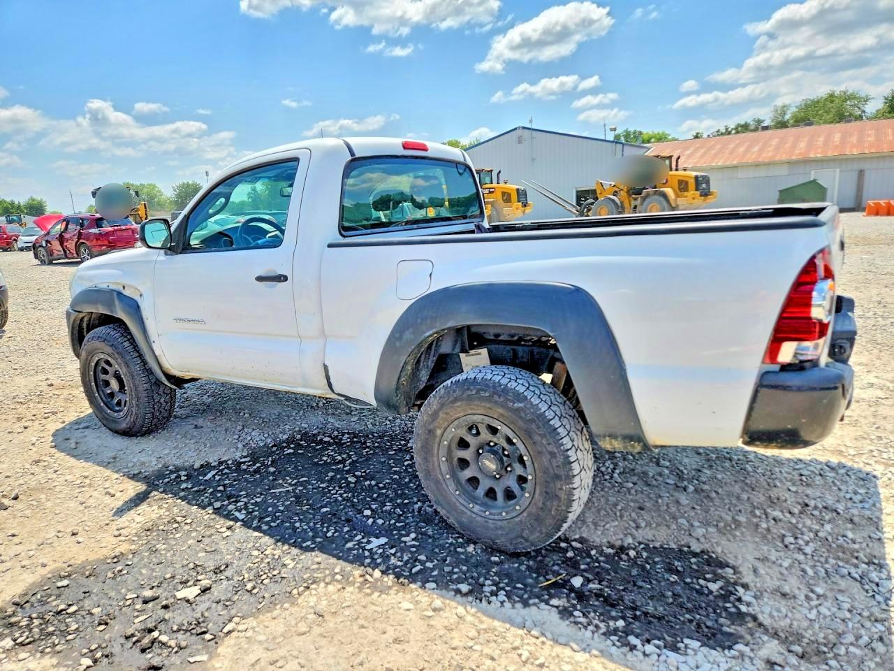2009 Toyota Tacoma Base Белый vin: 5TEPX42N19Z603966