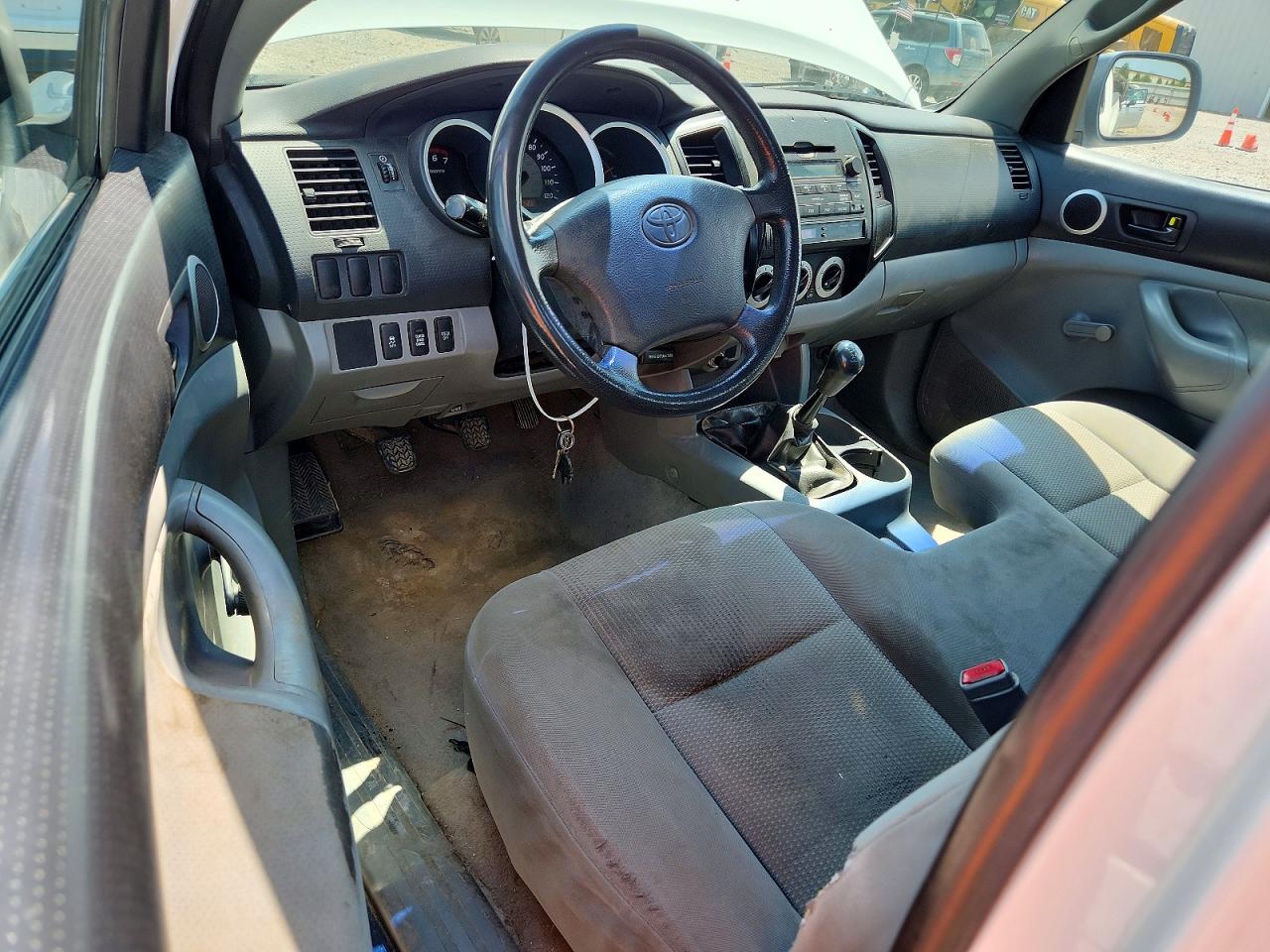 2009 Toyota Tacoma Base Белый vin: 5TEPX42N19Z603966