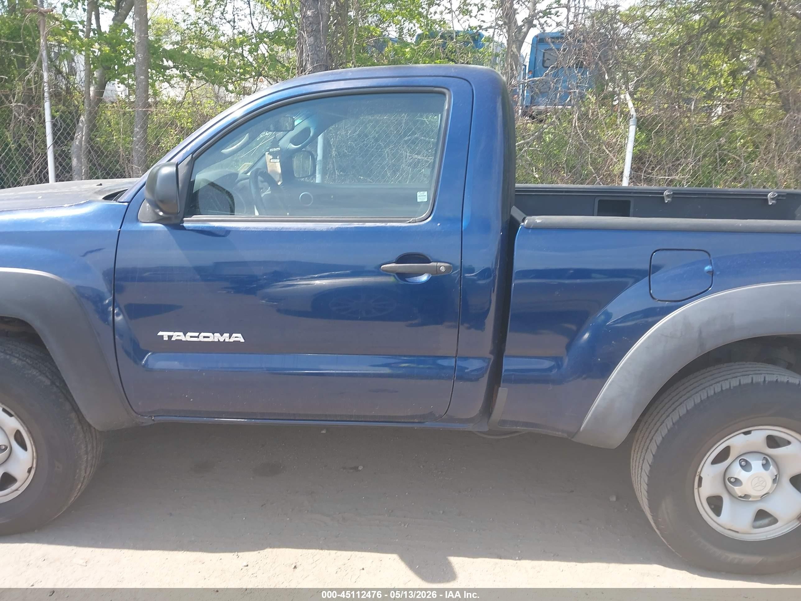 2007 Toyota Tacoma   Blue vin: 5TEPX42N27Z331196