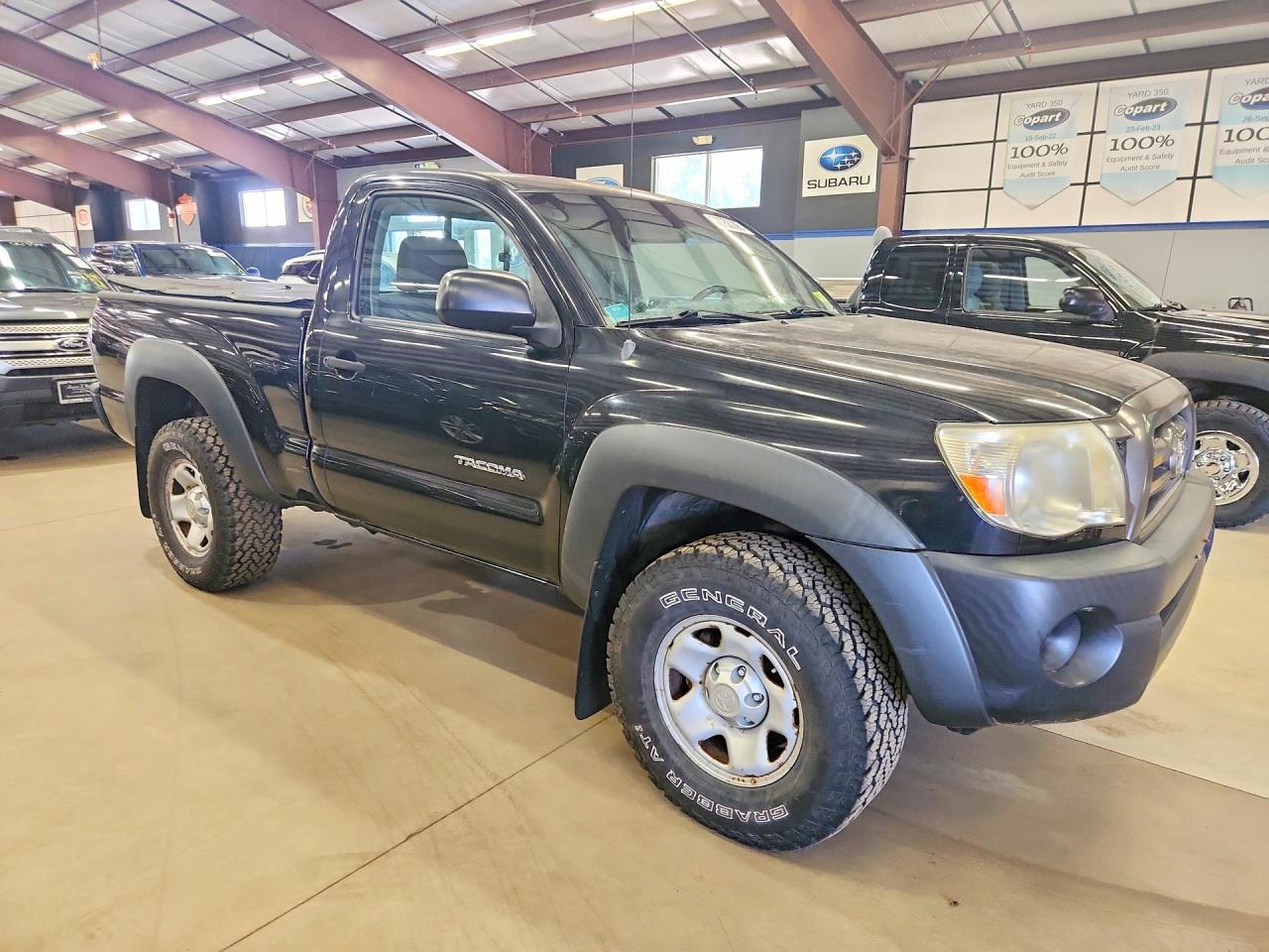 2009 Toyota Tacoma Base Black vin: 5TEPX42N29Z607119