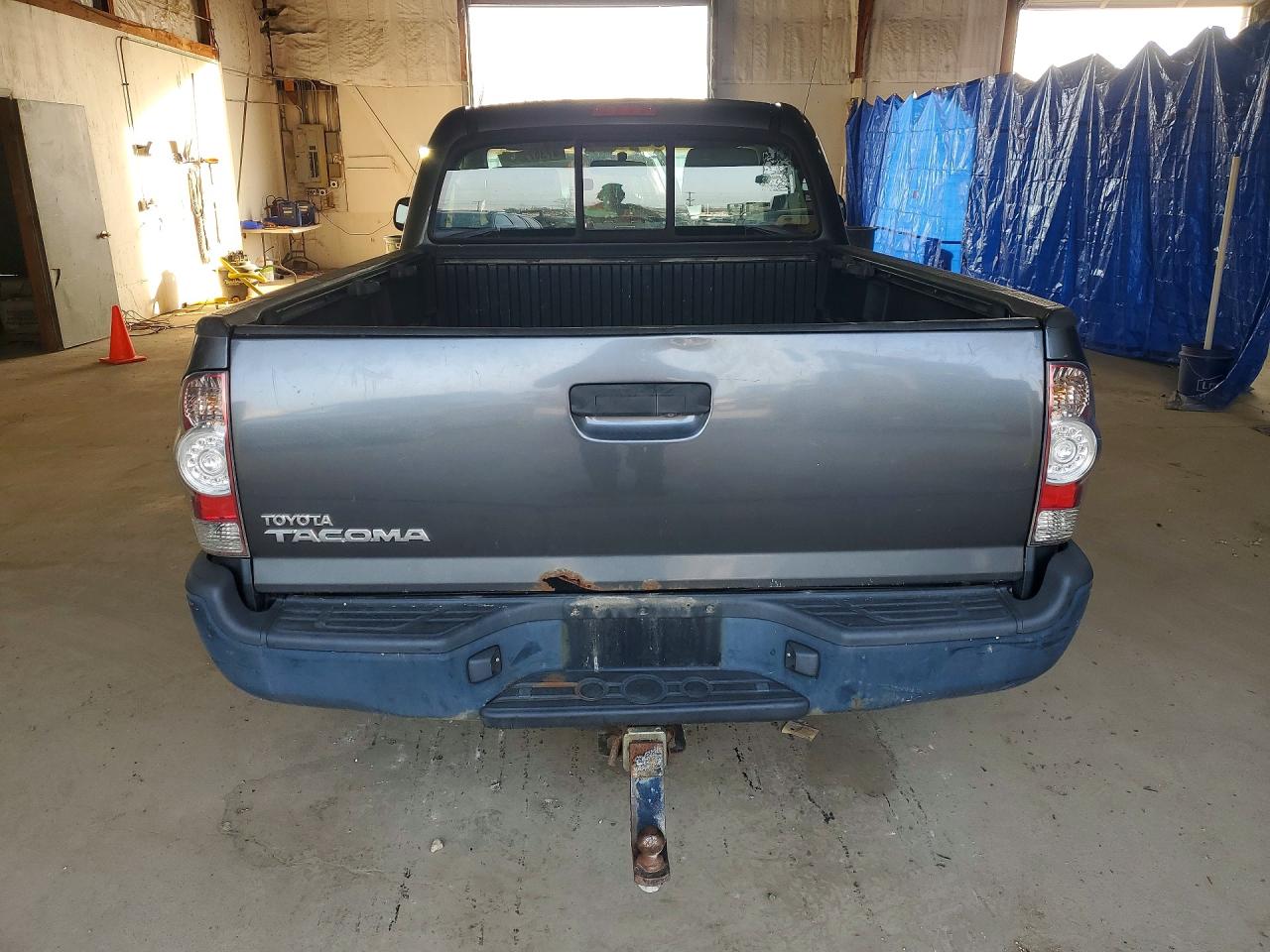2009 Toyota Tacoma Base Серый vin: 5TEPX42N39Z647192