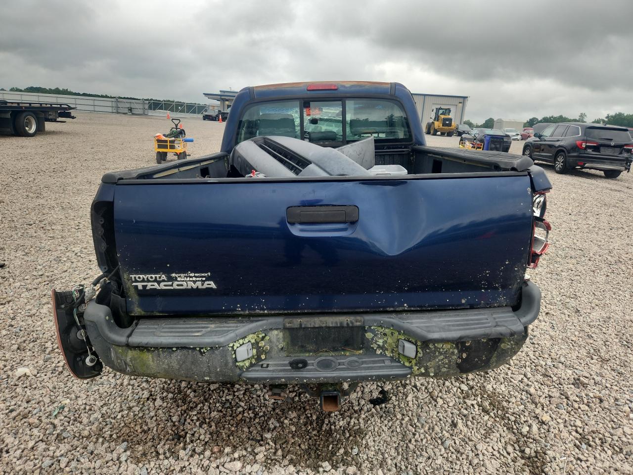 2006 Toyota Tacoma Base Blue vin: 5TEPX42N56Z163777