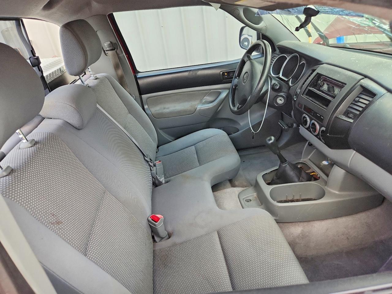 2008 Toyota Tacoma Base Red vin: 5TEPX42N88Z556482