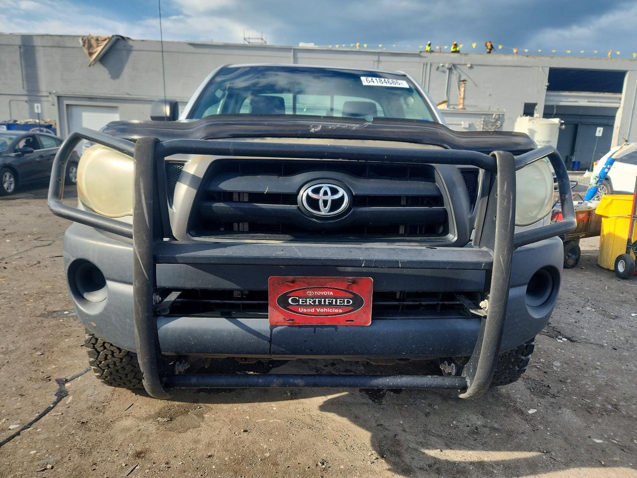 2007 Toyota Tacoma Base Silver vin: 5TEPX42N97Z331678