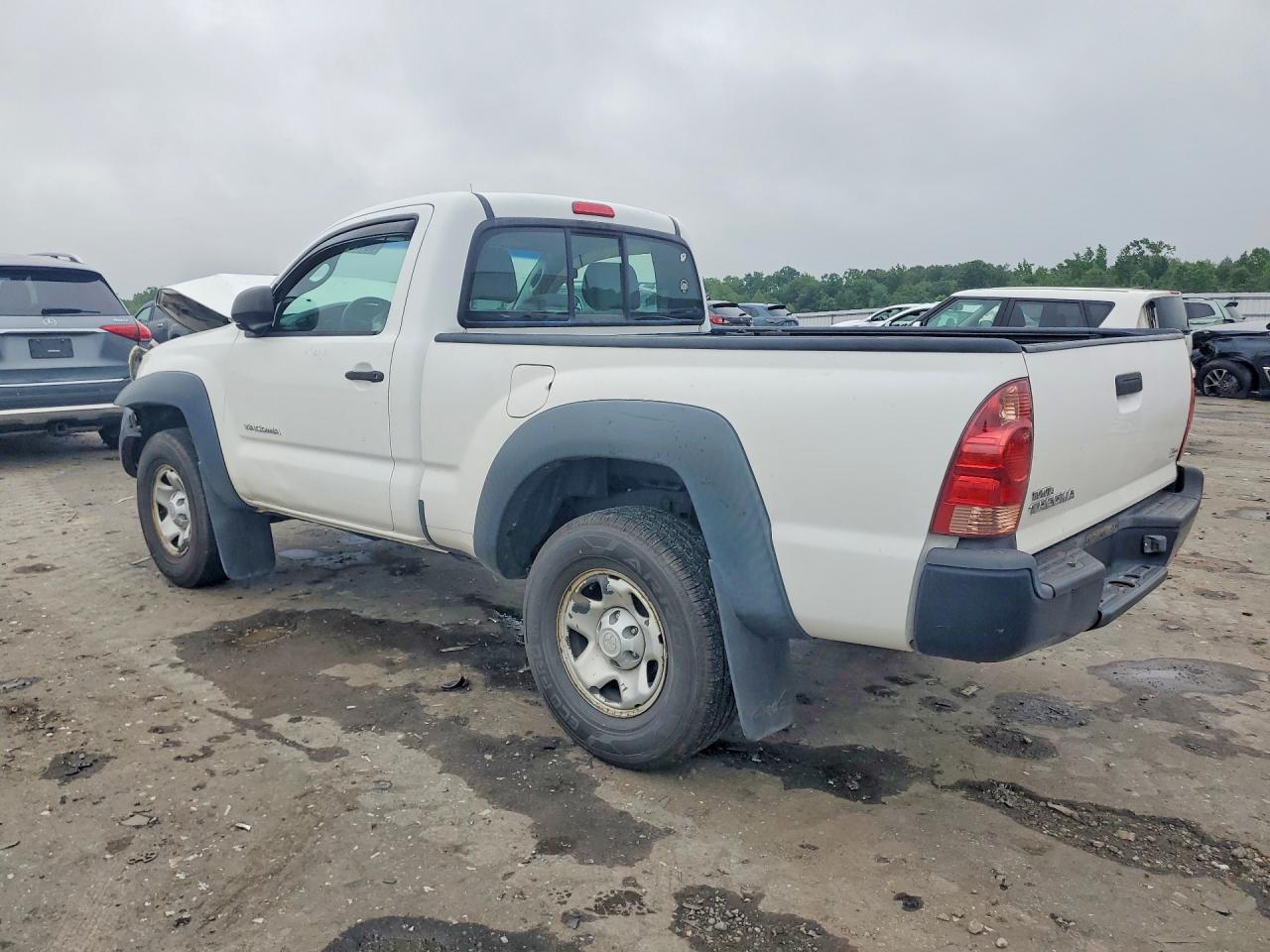 2008 Toyota Tacoma Base Белый vin: 5TEPX42NX8Z572795