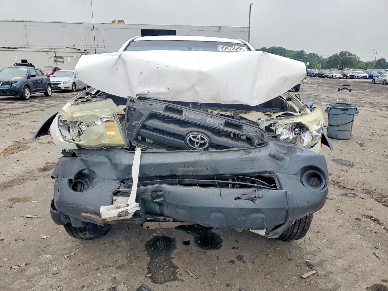2008 Toyota Tacoma Base Белый vin: 5TEPX42NX8Z572795
