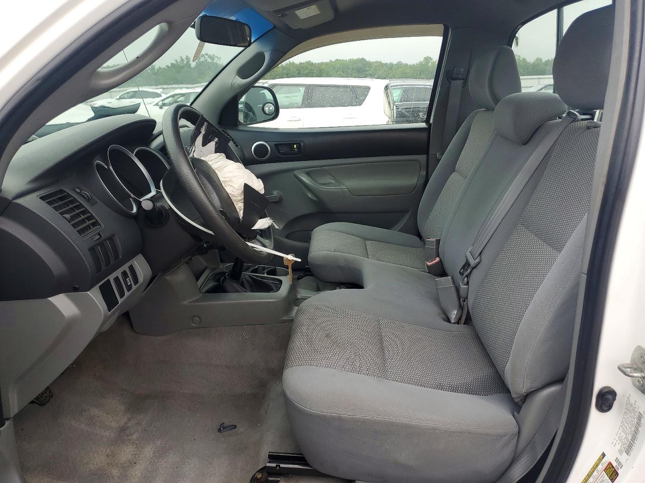 2008 Toyota Tacoma Base Белый vin: 5TEPX42NX8Z572795