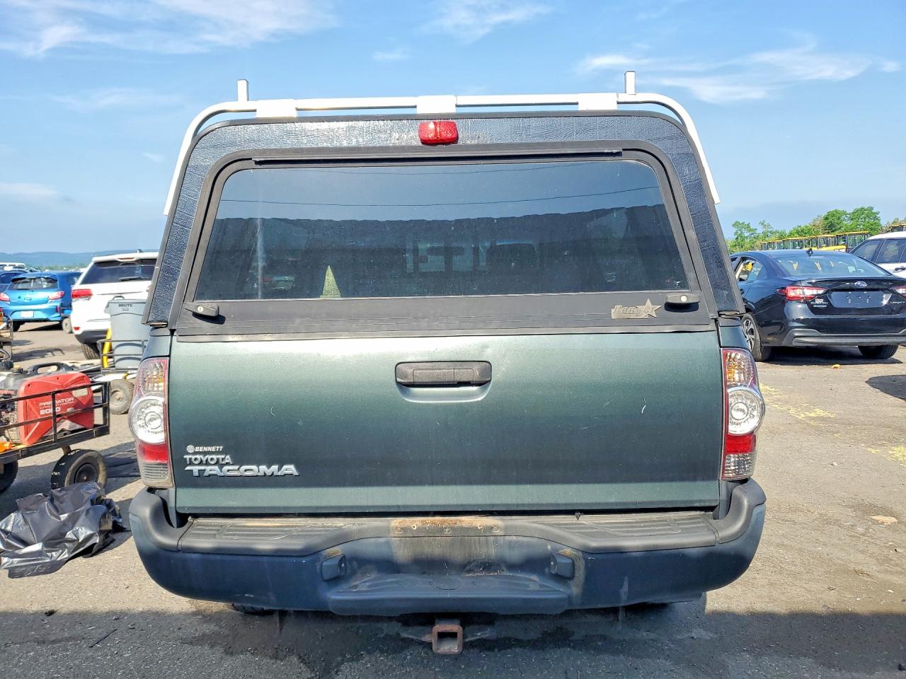 2010 Toyota Tacoma Base Gray vin: 5TEPX4EN7AZ733329