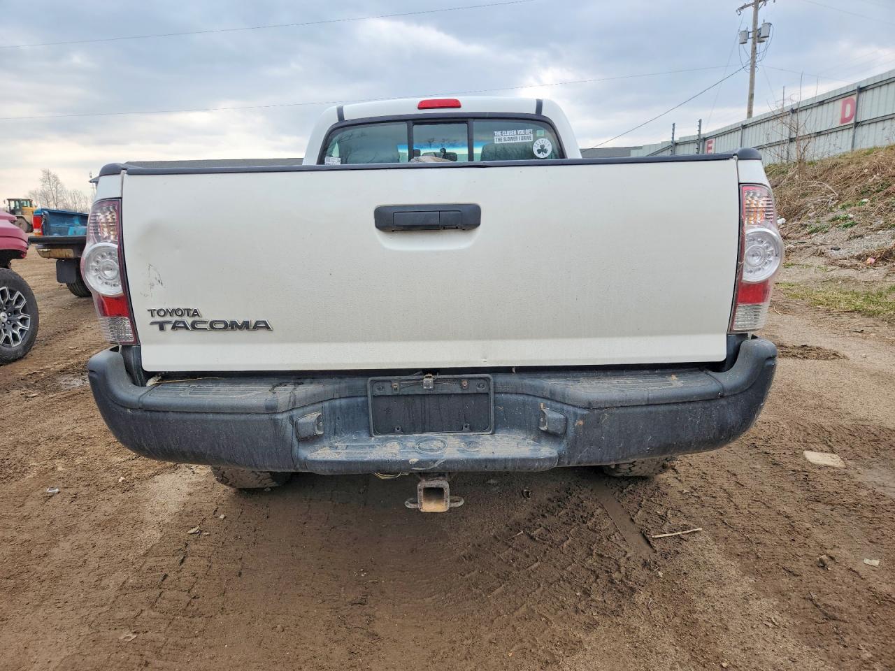 2010 Toyota Tacoma Base Белый vin: 5TEPX4EN8AZ743027