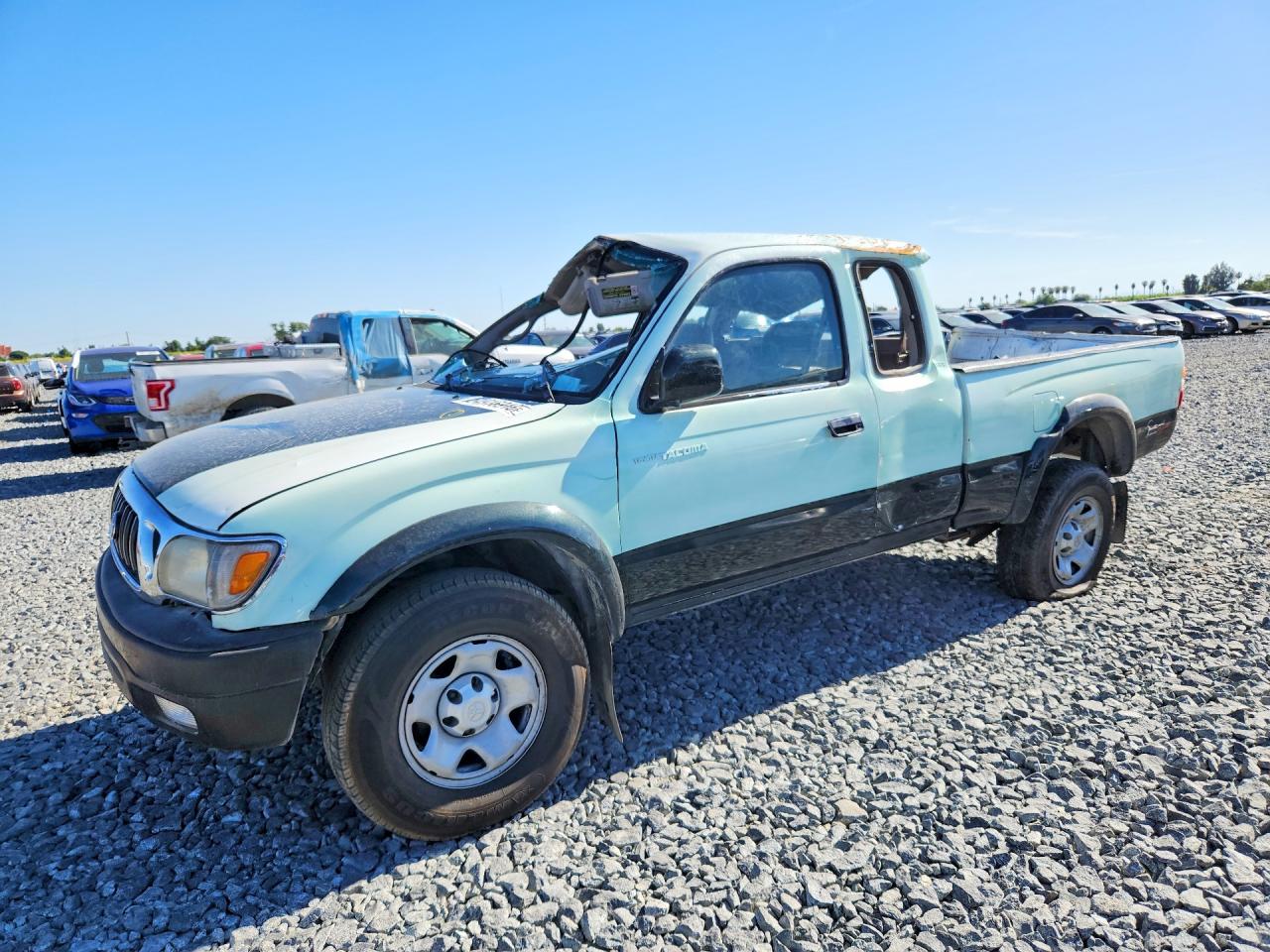 2001 Toyota Tacoma Xtracab Prerunner Two Tone vin: 5TESM92N01Z846186