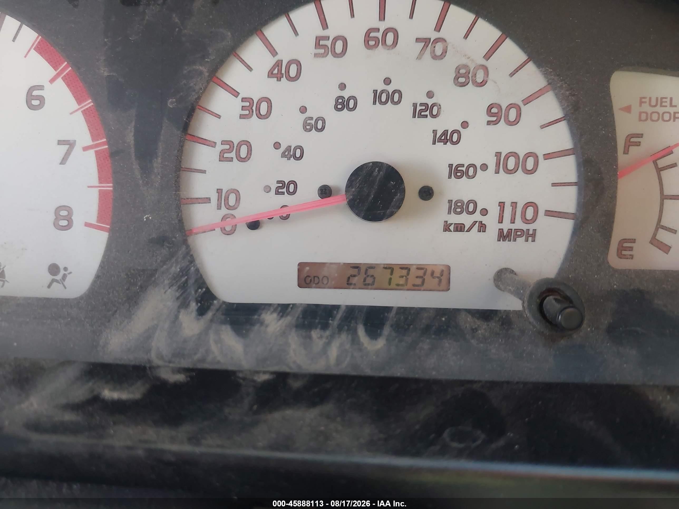2001 Toyota Tacoma Prerunner Green vin: 5TESM92N01Z848990
