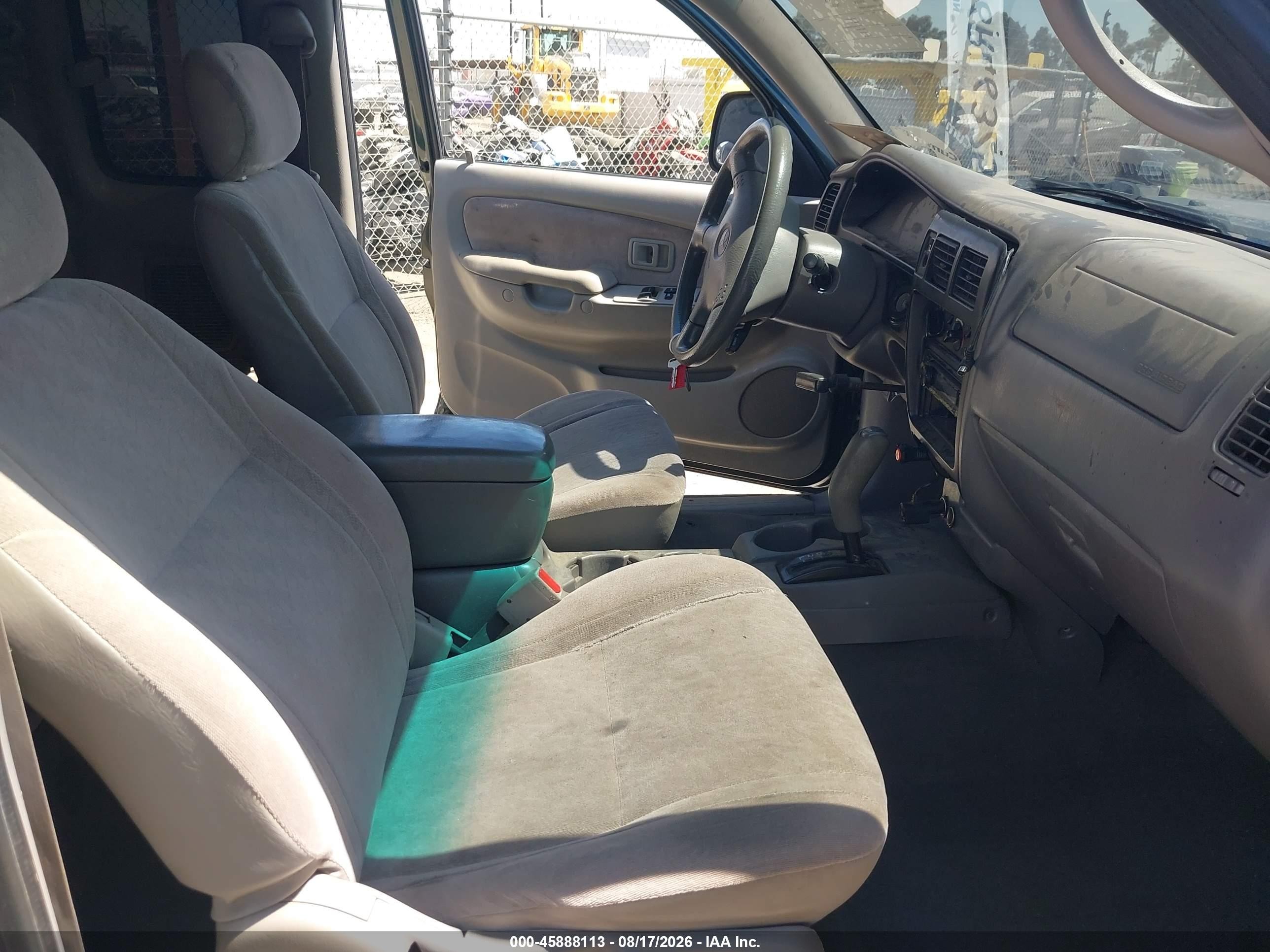 2001 Toyota Tacoma Prerunner Green vin: 5TESM92N01Z848990