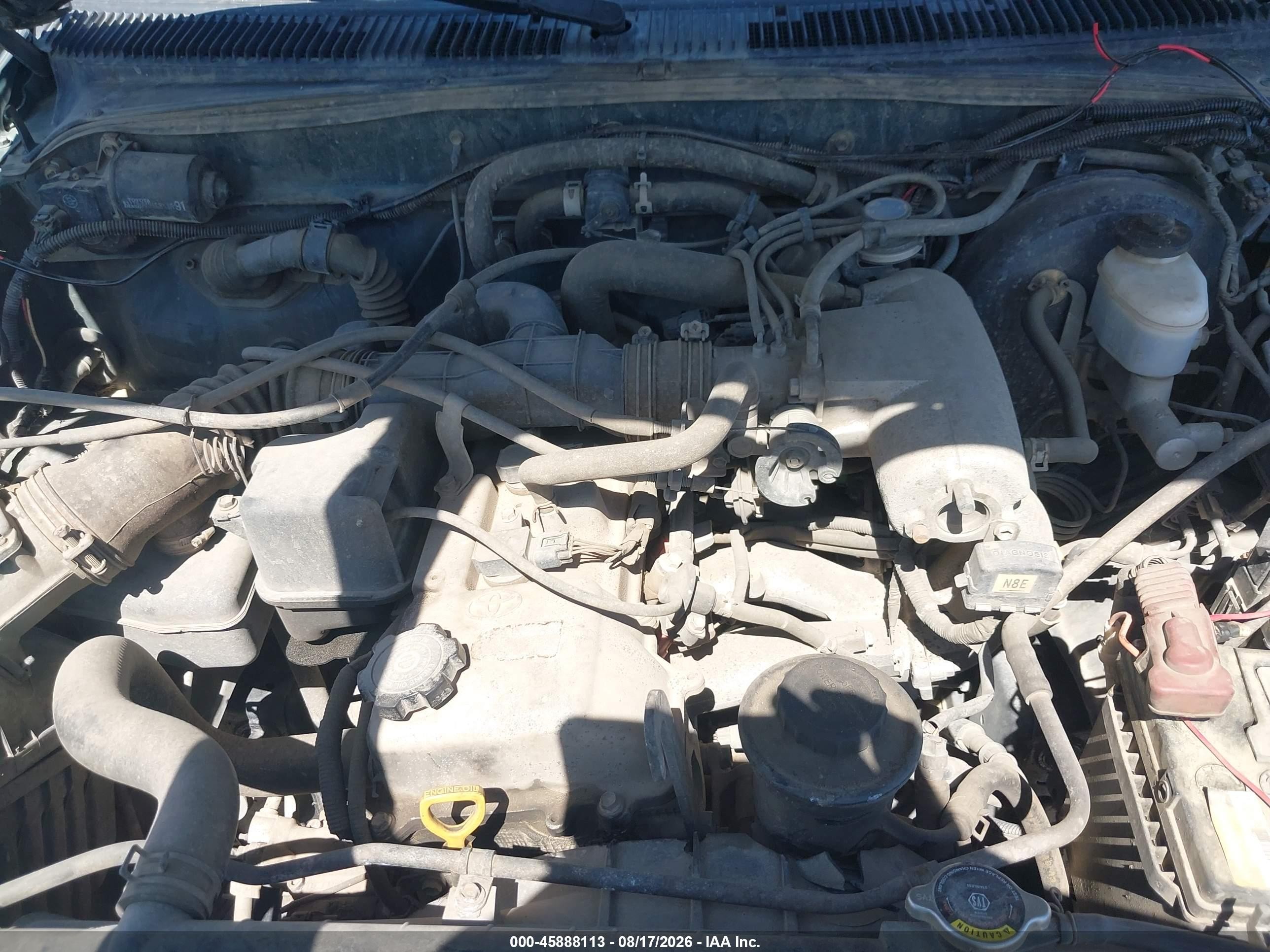 2001 Toyota Tacoma Prerunner Green vin: 5TESM92N01Z848990
