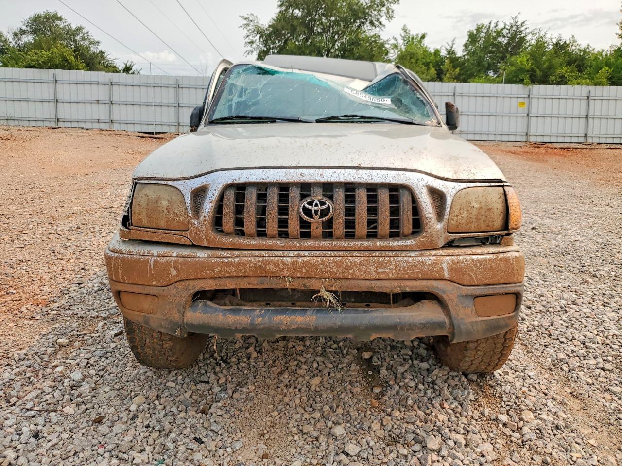 2003 Toyota Tacoma Xtracab Prerunner Желто-коричневый vin: 5TESM92N03Z171068