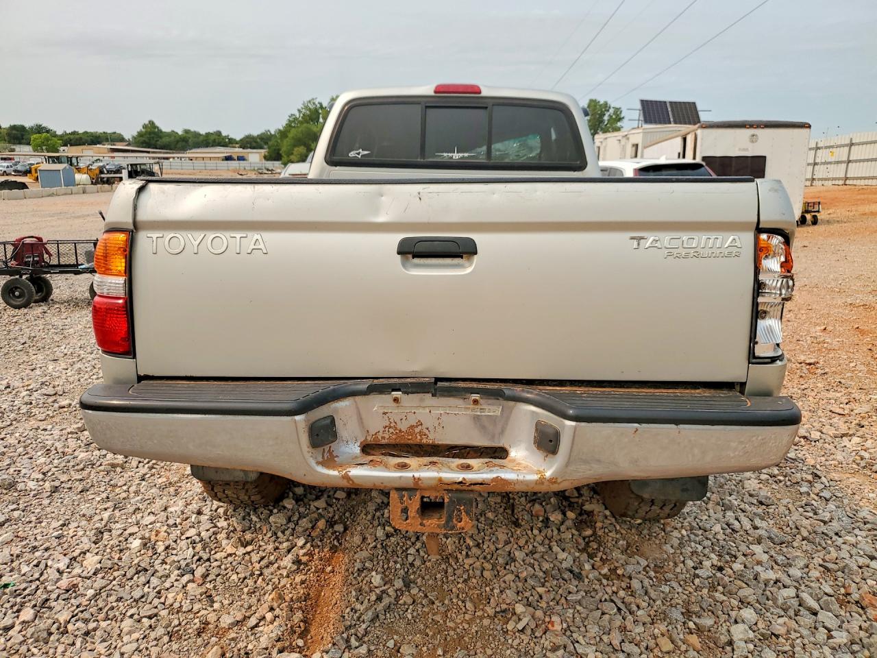 2003 Toyota Tacoma Xtracab Prerunner Желто-коричневый vin: 5TESM92N03Z171068