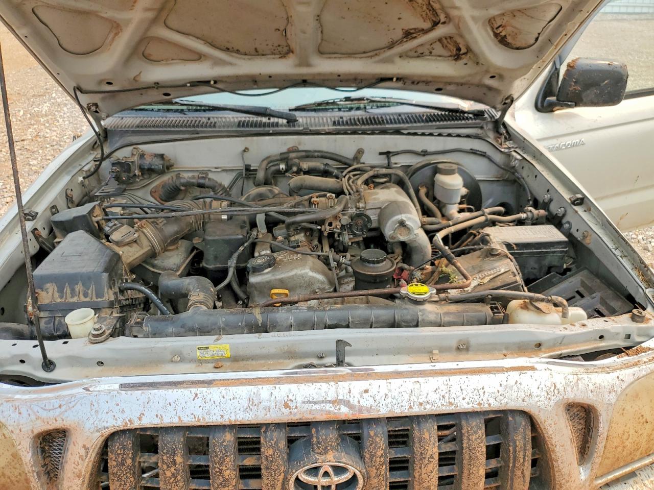 2003 Toyota Tacoma Xtracab Prerunner Желто-коричневый vin: 5TESM92N03Z171068