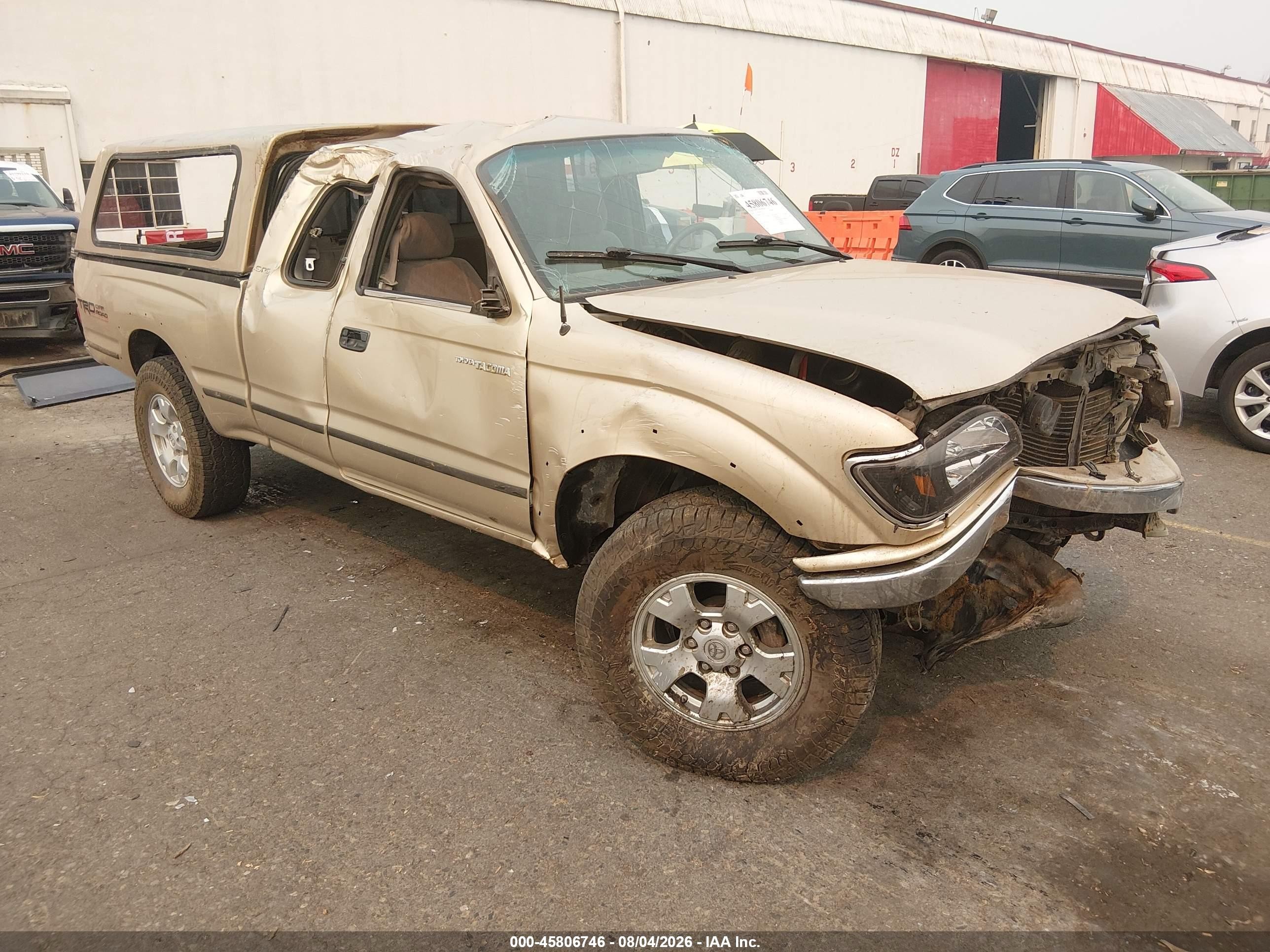 2001 Toyota Tacoma Prerunner Gold vin: 5TESM92N11Z724159