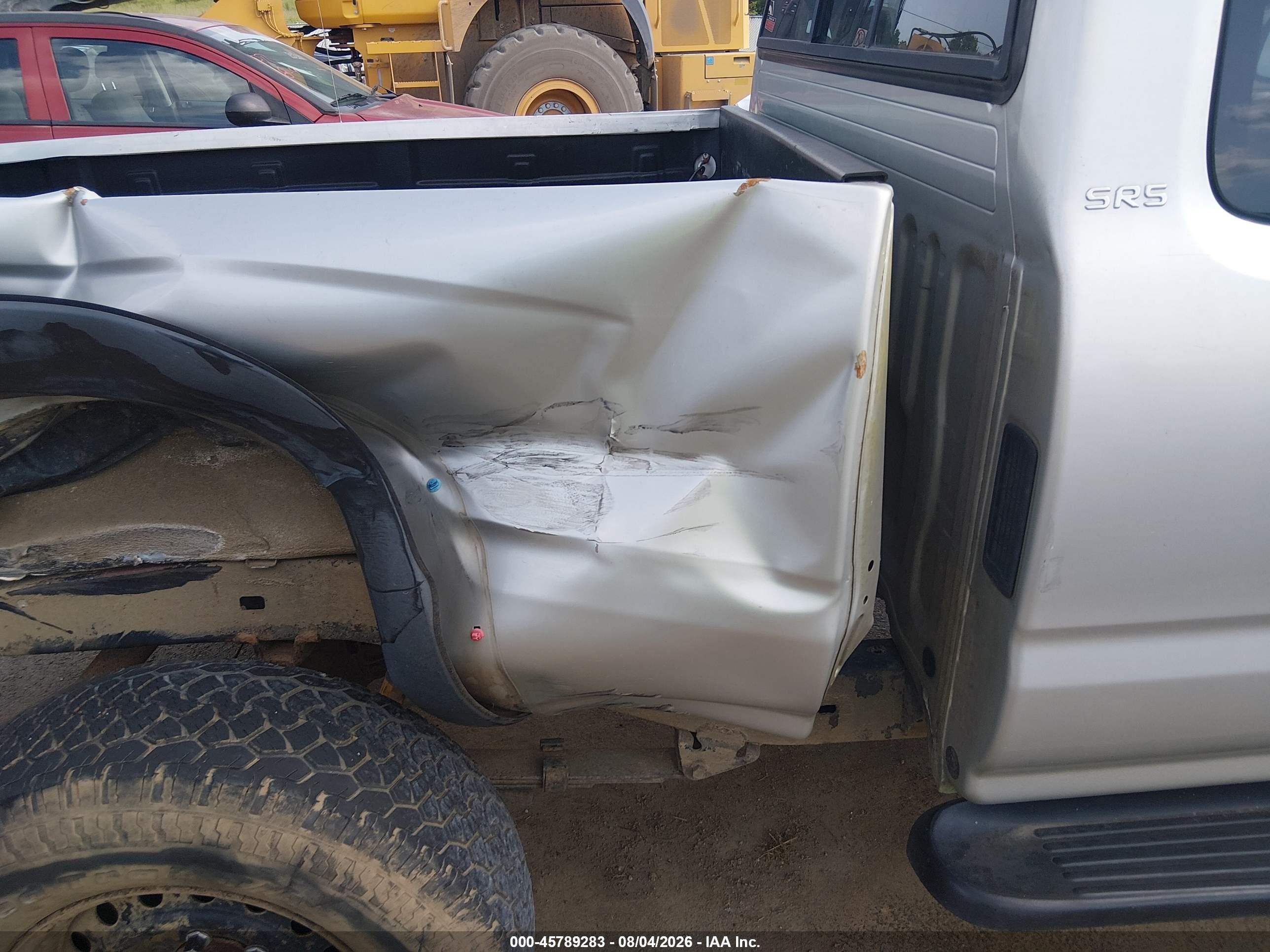 2002 Toyota Tacoma Prerunner Gray vin: 5TESM92N12Z124582
