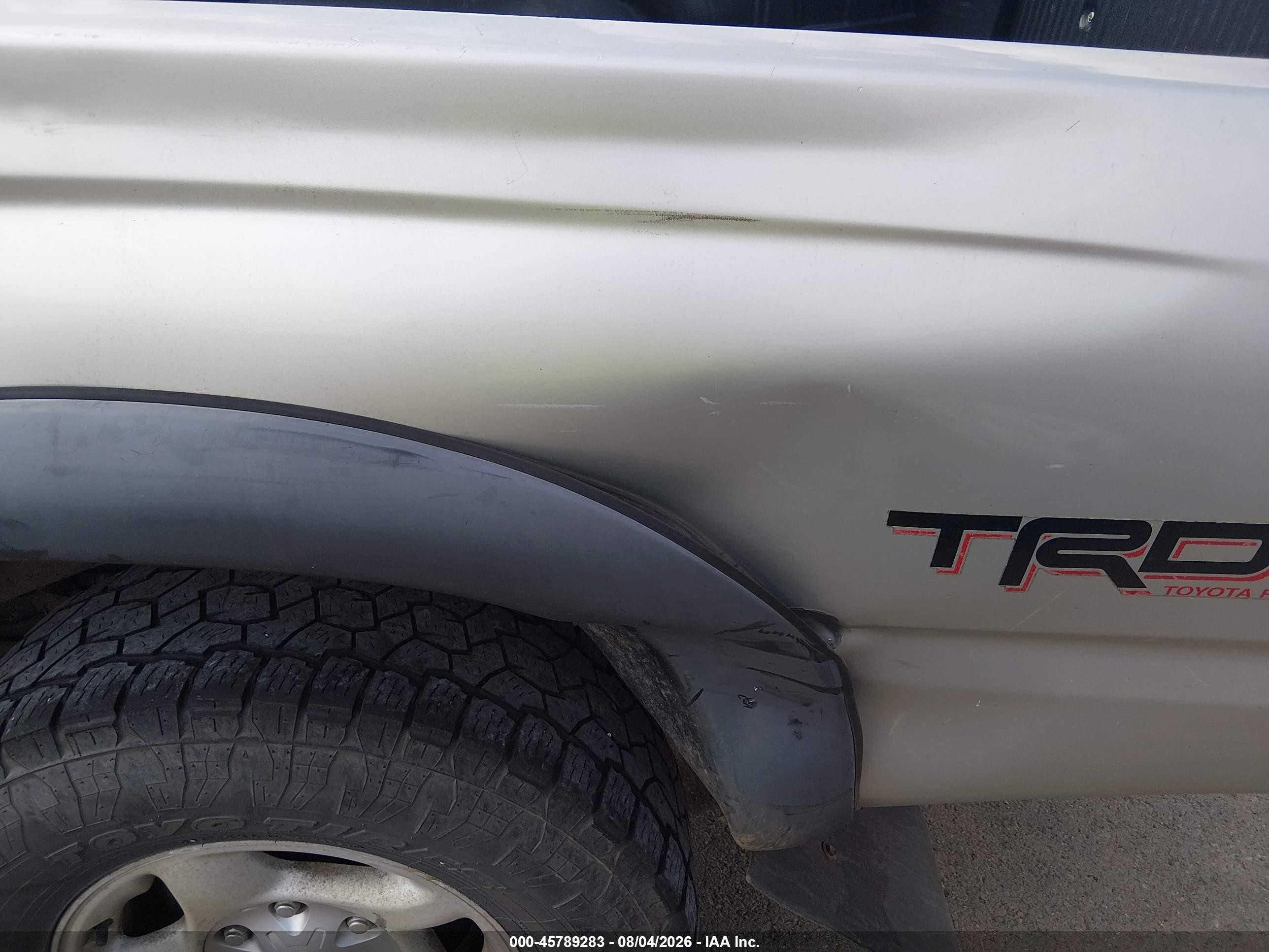 2002 Toyota Tacoma Prerunner Gray vin: 5TESM92N12Z124582
