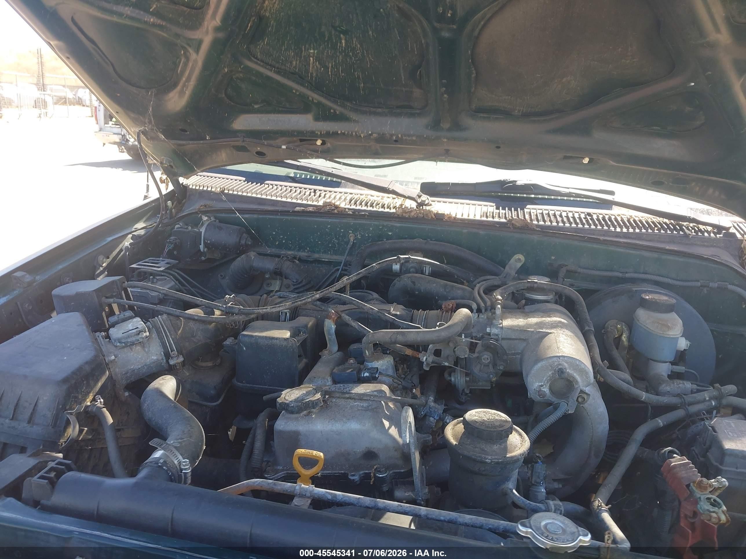 2003 Toyota Tacoma Prerunner Green vin: 5TESM92N13Z150567