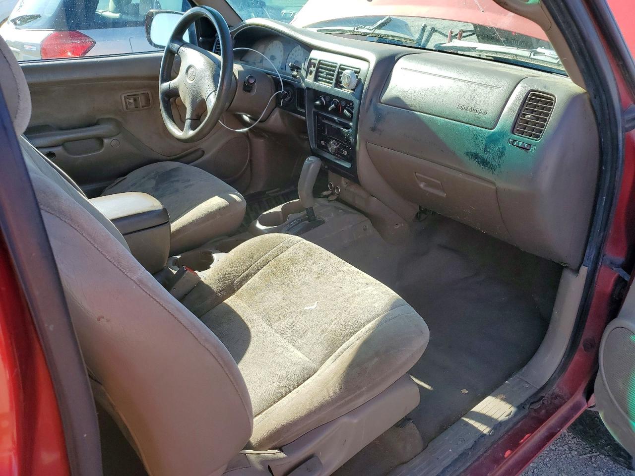 2002 Toyota Tacoma Xtracab Prerunner Red vin: 5TESM92N22Z032235