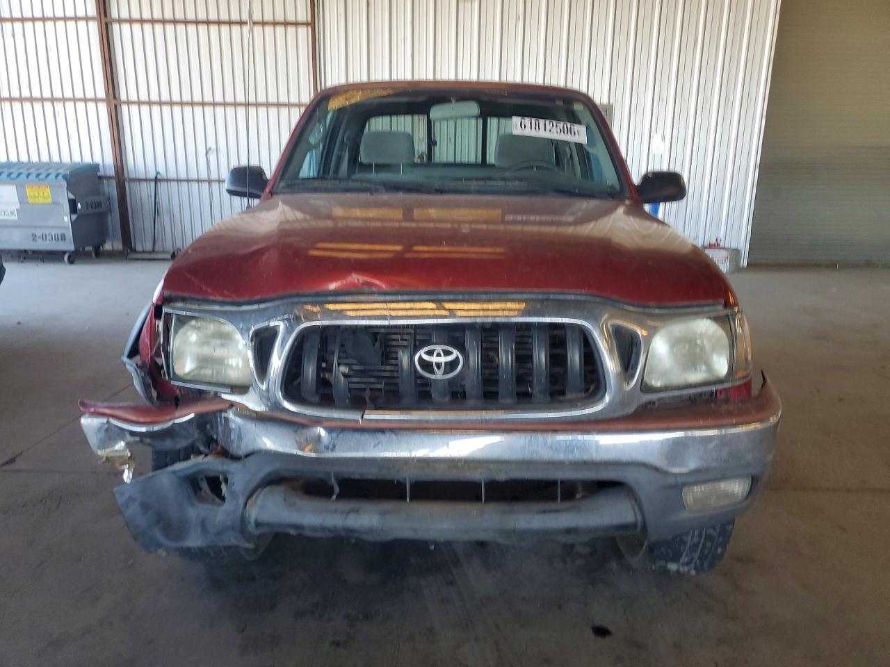 2002 Toyota Tacoma Xtracab Prerunner Red vin: 5TESM92N22Z046555