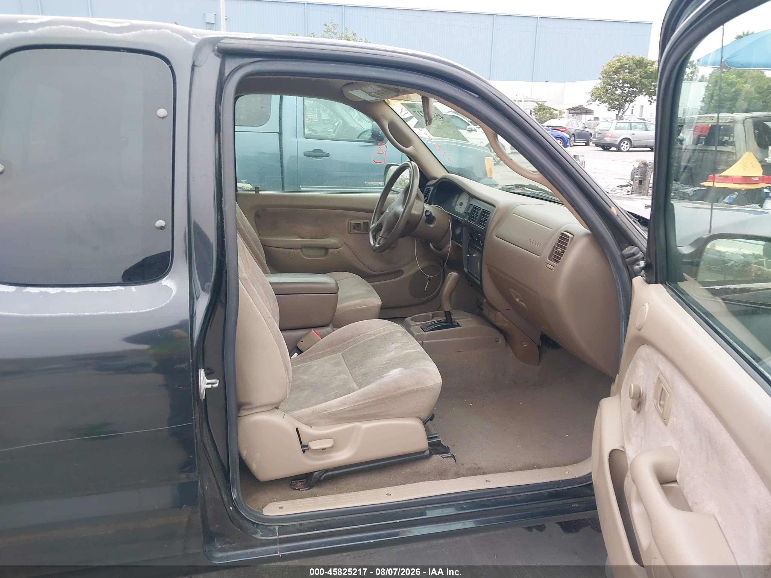 2004 Toyota Tacoma Prerunner Black vin: 5TESM92N24Z375131