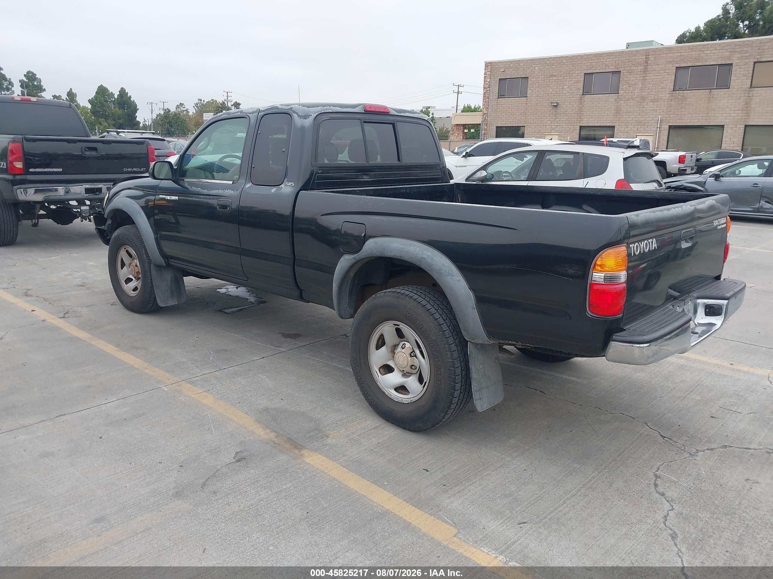 2004 Toyota Tacoma Prerunner Black vin: 5TESM92N24Z375131
