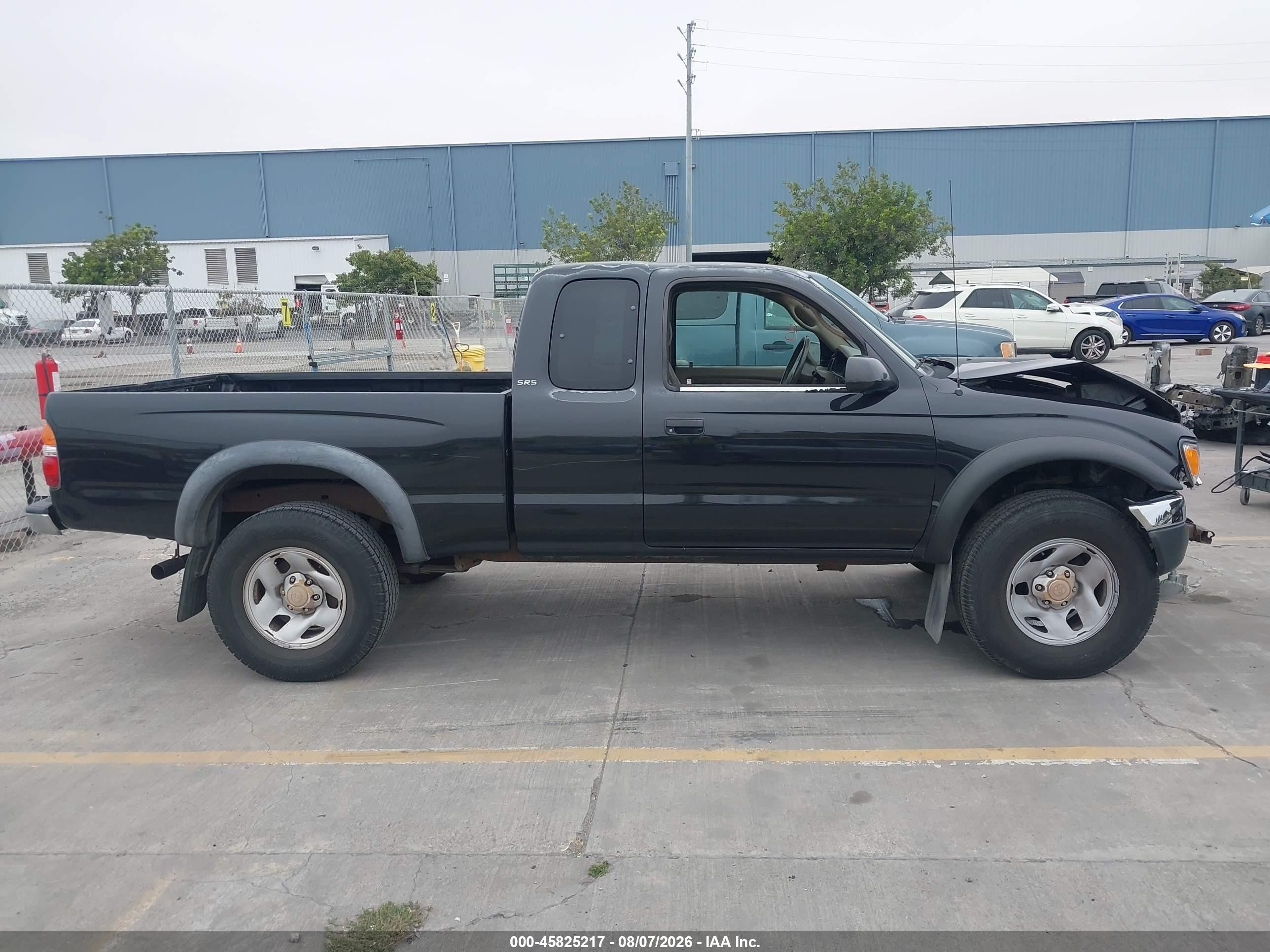 2004 Toyota Tacoma Prerunner Black vin: 5TESM92N24Z375131