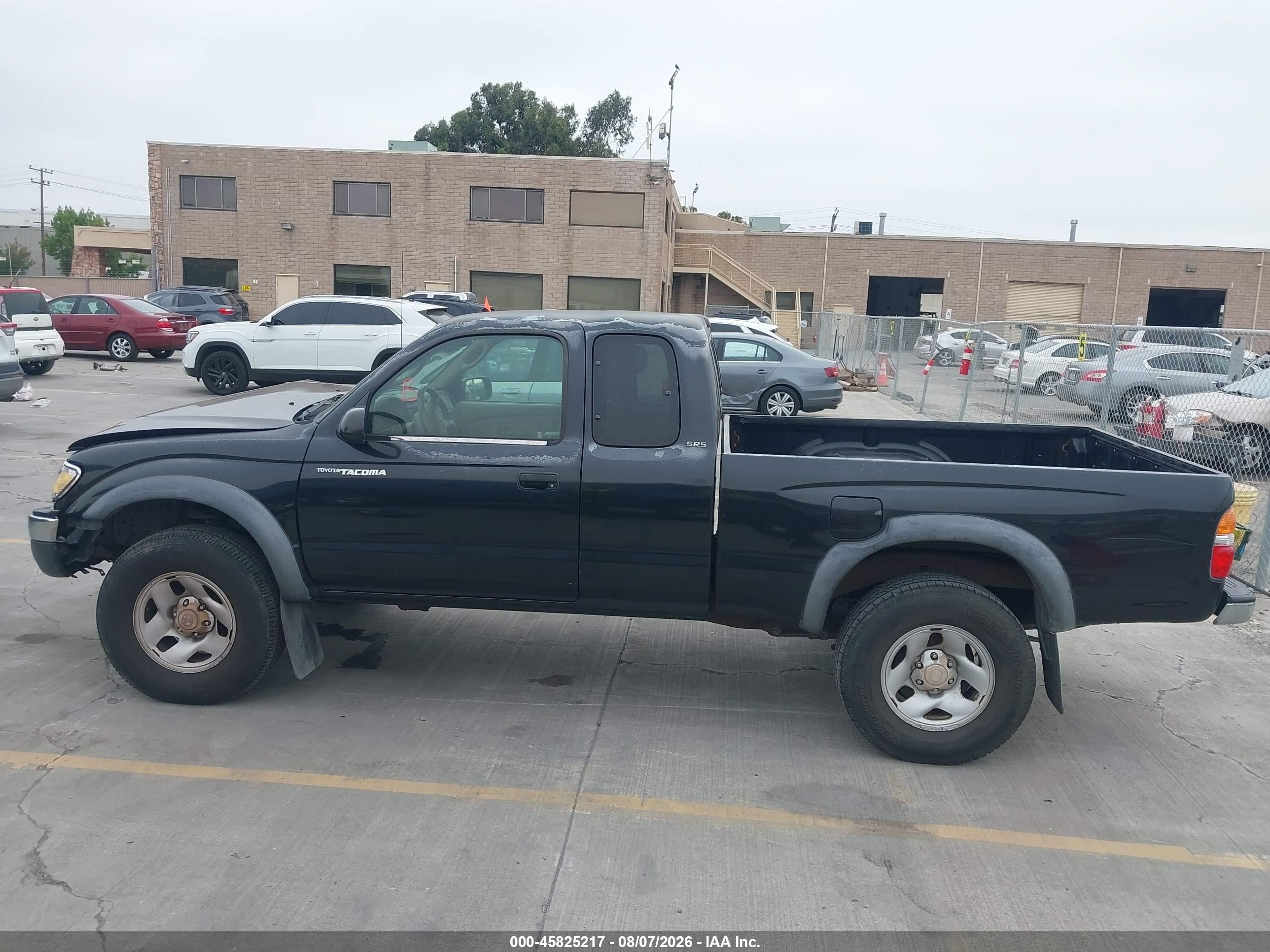 2004 Toyota Tacoma Prerunner Black vin: 5TESM92N24Z375131