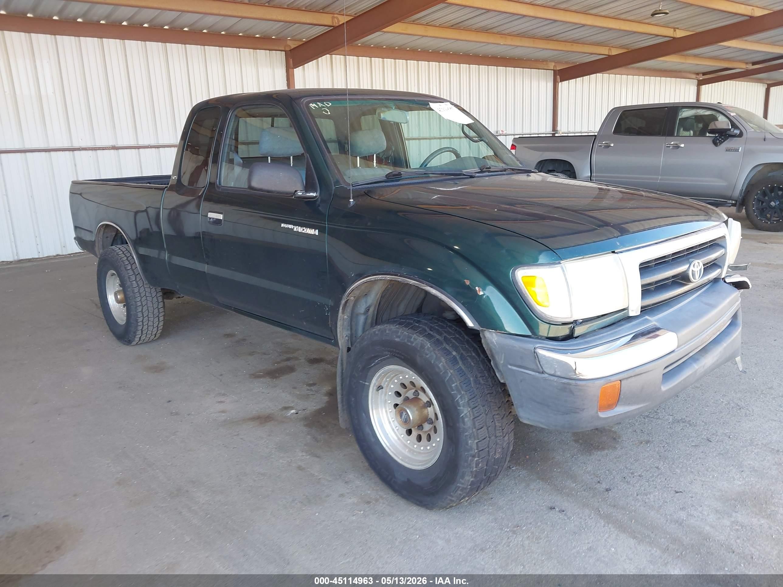 2000 Toyota Tacoma Prerunner Green vin: 5TESM92N2YZ696625