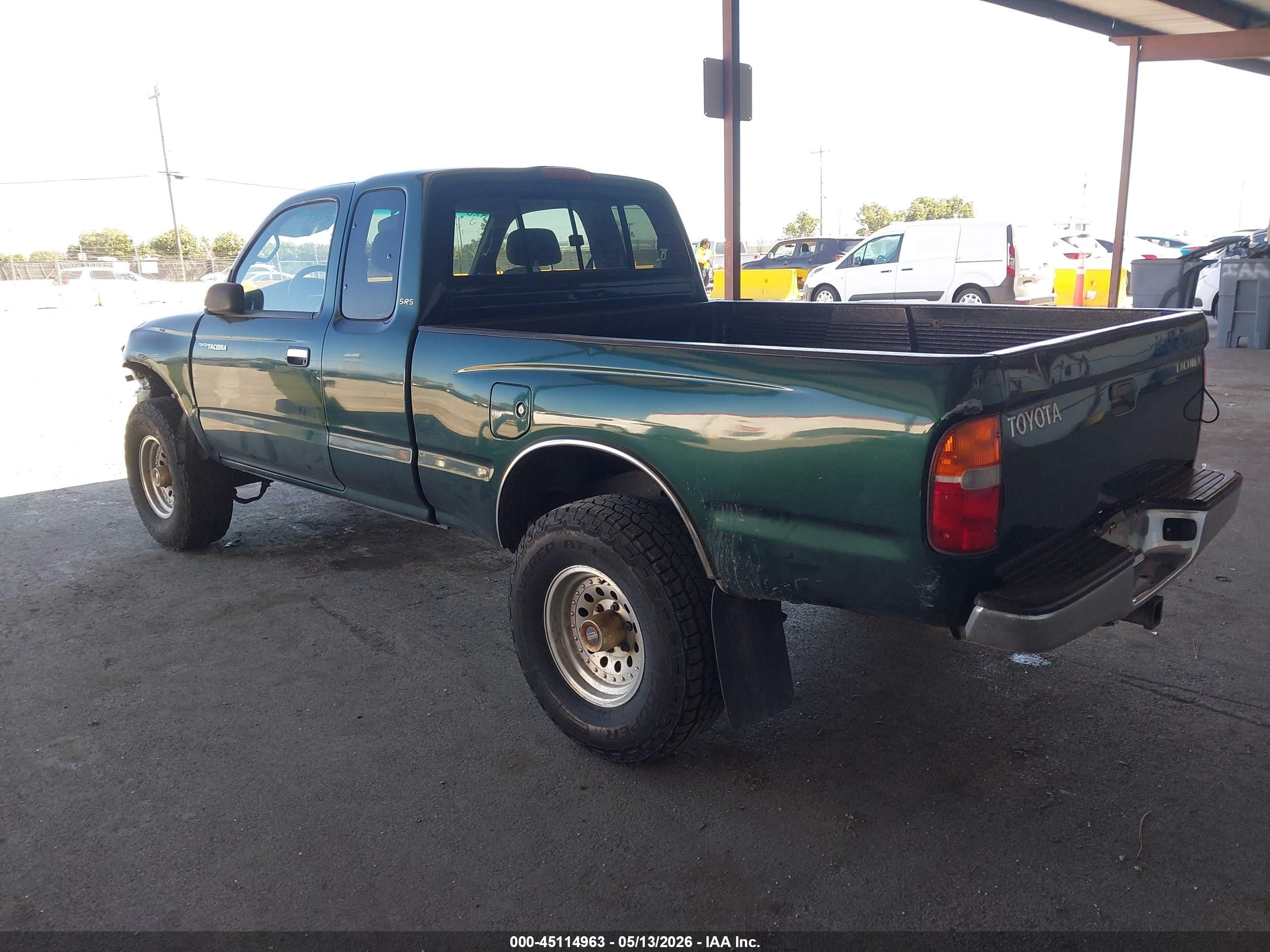 2000 Toyota Tacoma Prerunner Green vin: 5TESM92N2YZ696625