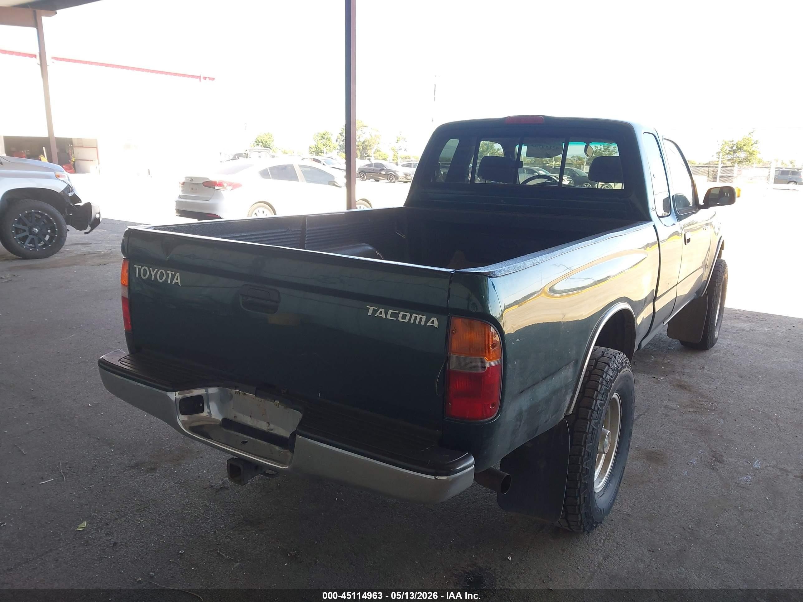 2000 Toyota Tacoma Prerunner Green vin: 5TESM92N2YZ696625