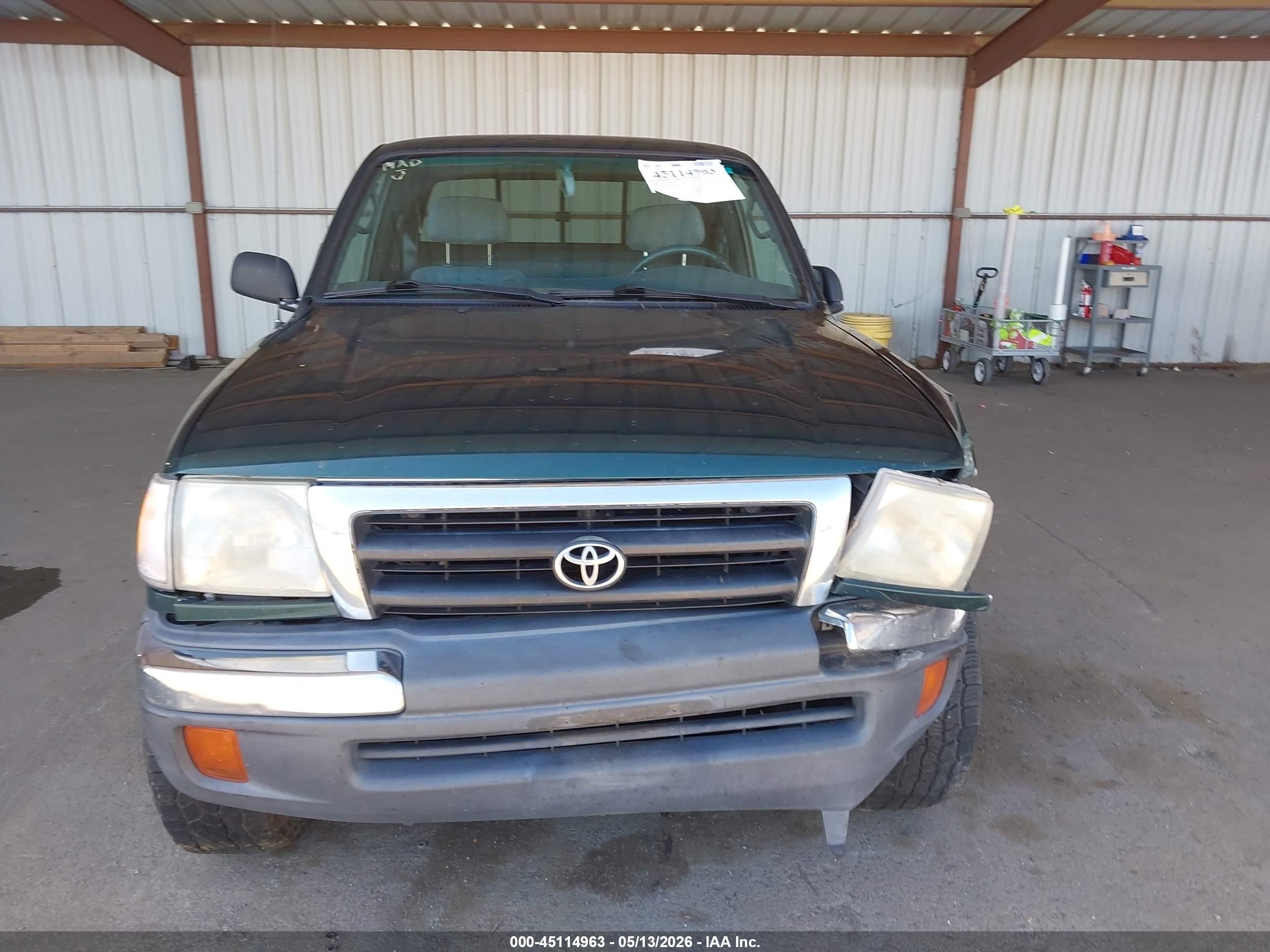 2000 Toyota Tacoma Prerunner Green vin: 5TESM92N2YZ696625