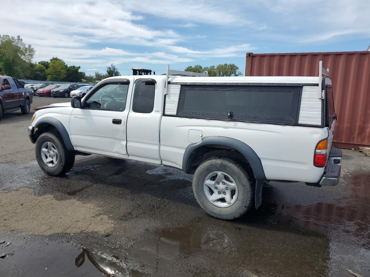 2001 Toyota Tacoma Xtracab Prerunner White vin: 5TESM92N31Z727466