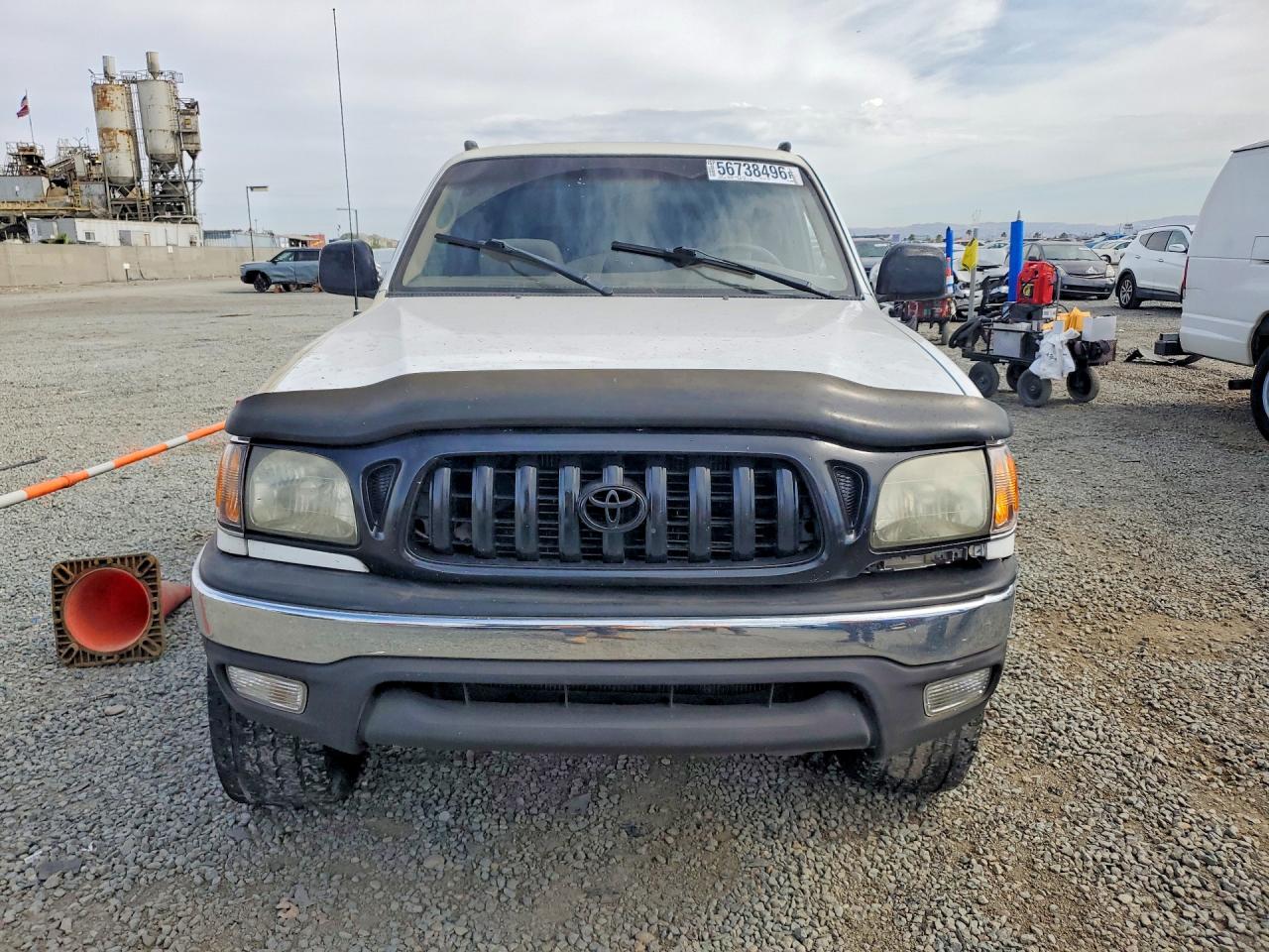 2001 Toyota Tacoma Xtracab Prerunner White vin: 5TESM92N31Z852659