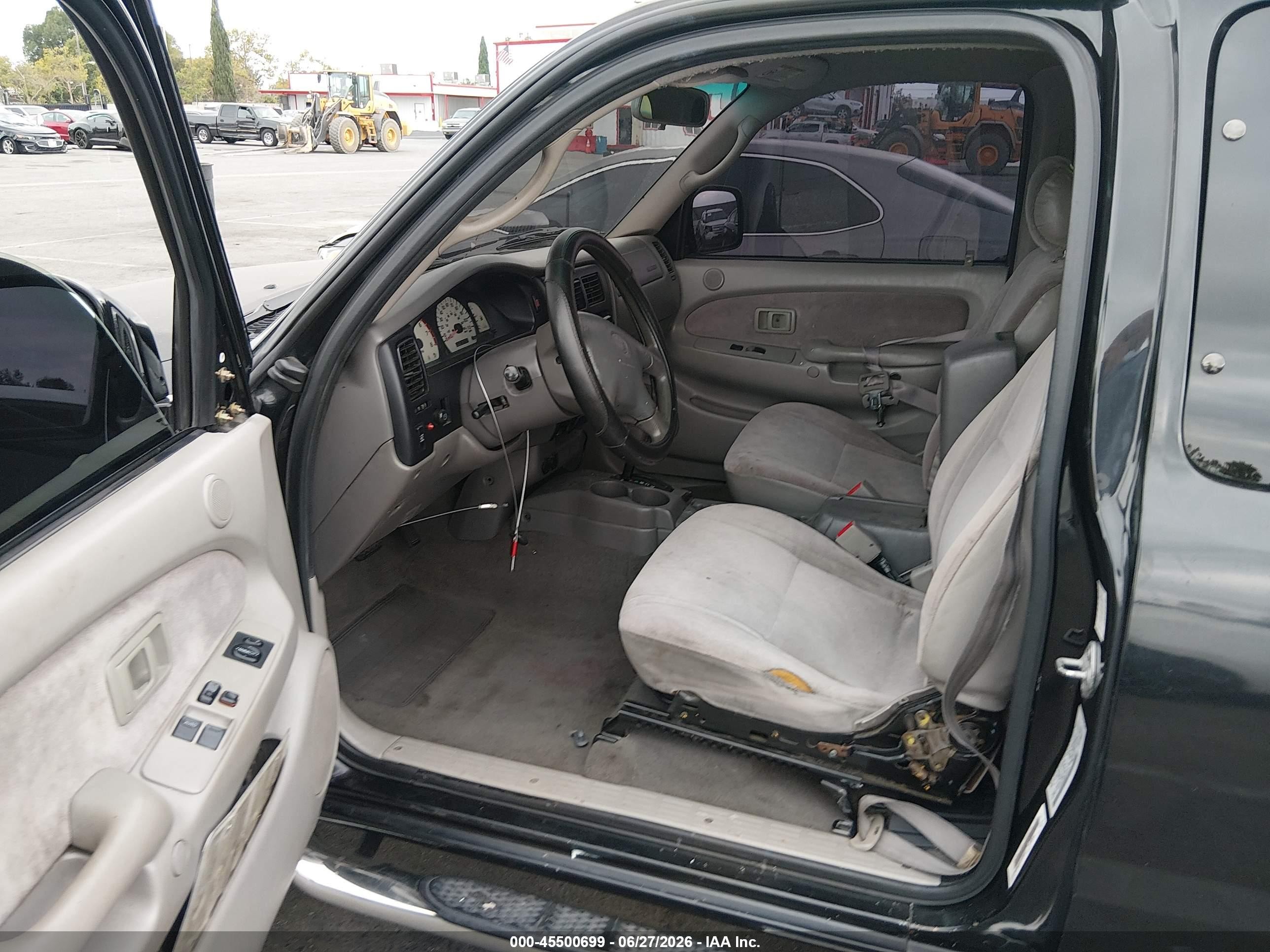 2002 Toyota Tacoma Prerunner Black vin: 5TESM92N32Z116497