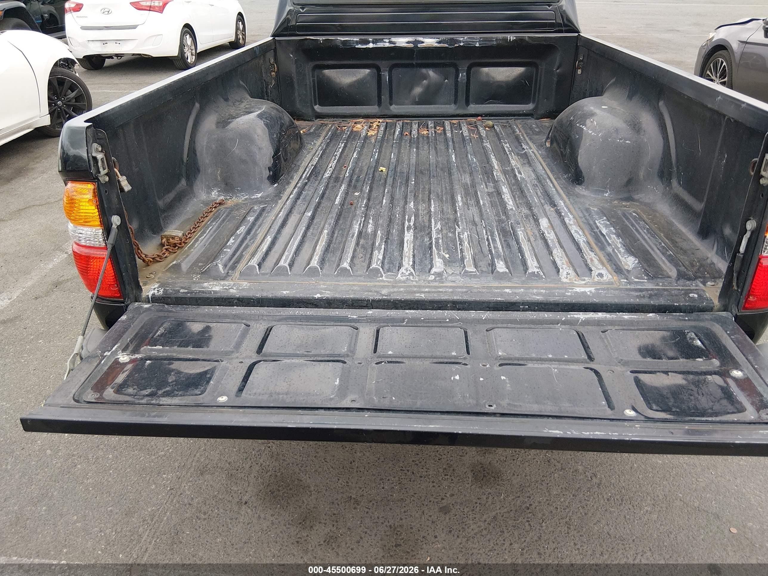 2002 Toyota Tacoma Prerunner Black vin: 5TESM92N32Z116497