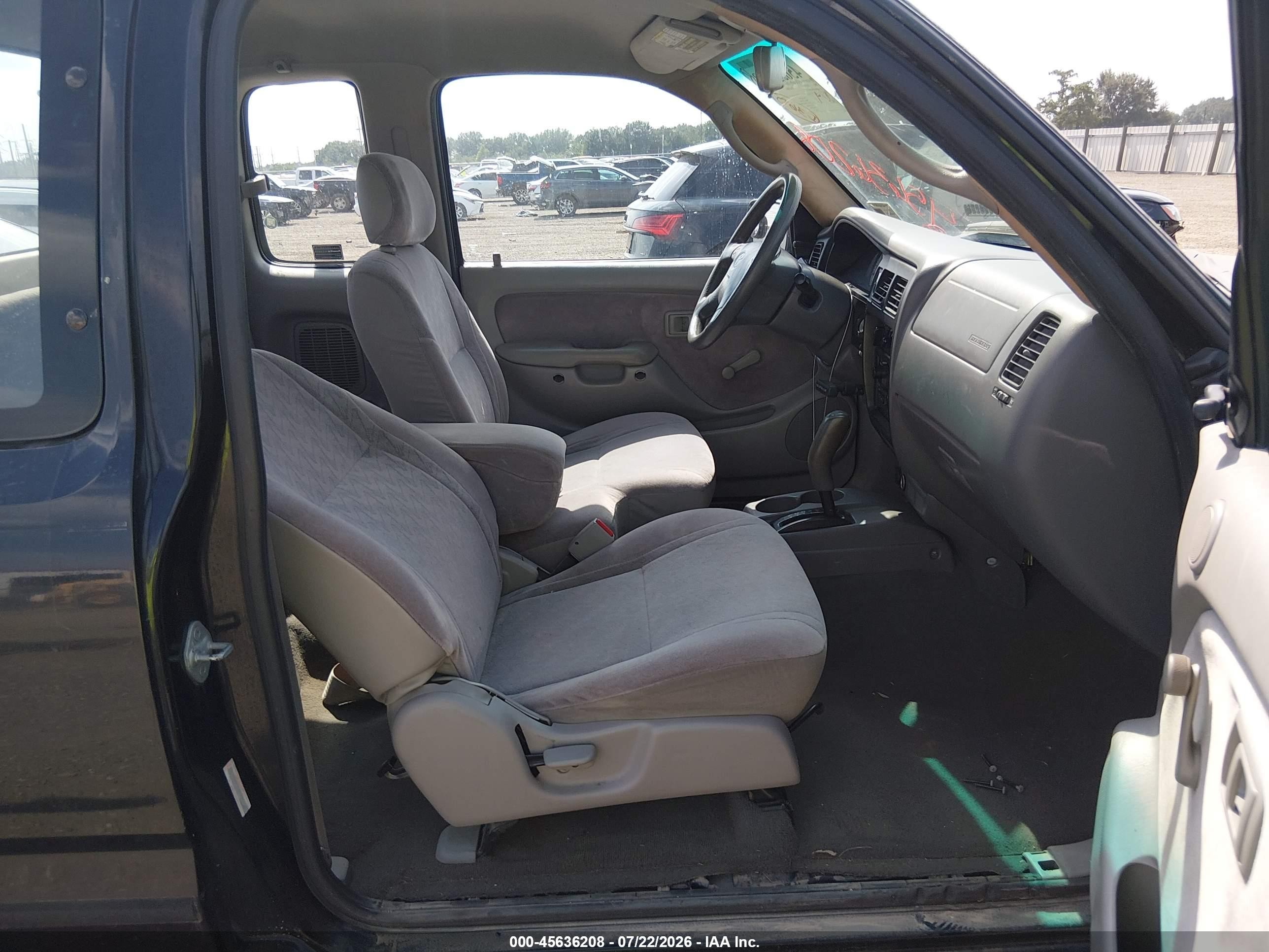 2002 Toyota Tacoma Prerunner Черный vin: 5TESM92N42Z055337